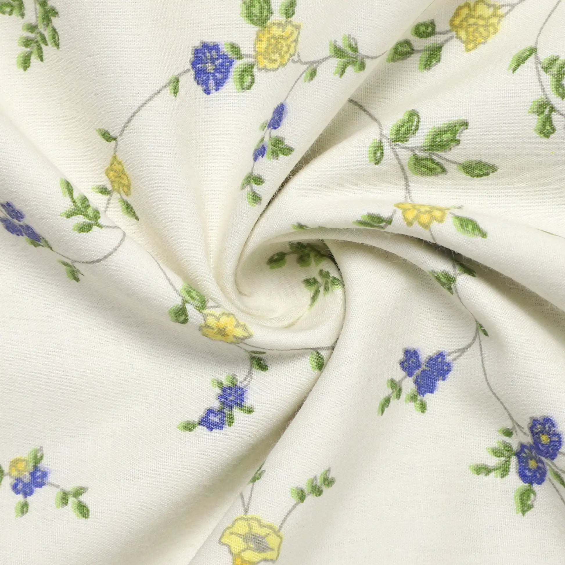 Bloomshire Luxe Printed Dohar-Cream Bloom Cream Bloom / Single