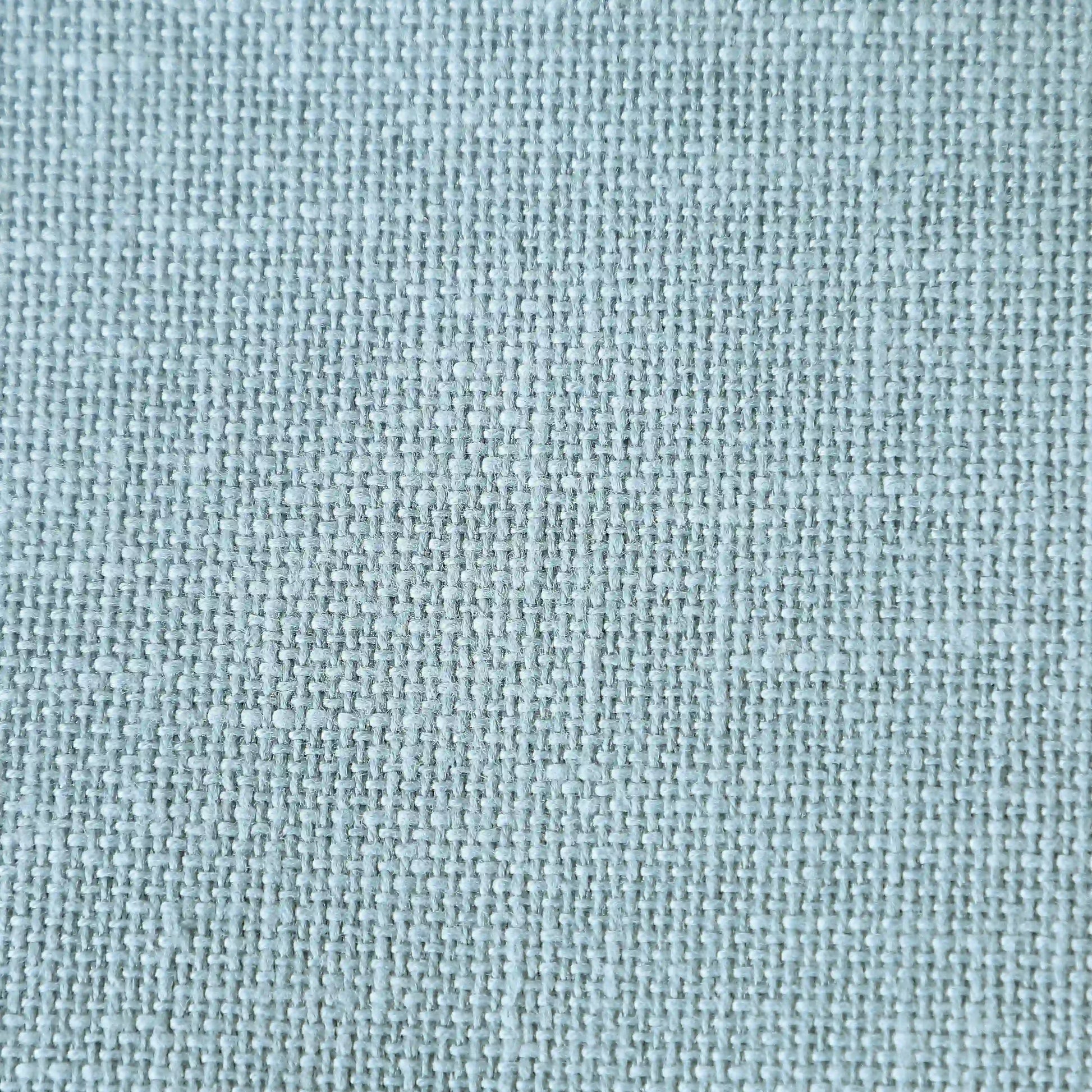 Paleto Set Of 2 Solid Readymade Curtains | Woven Calm Ocean Haze / Window (5ft X 4.4ft)