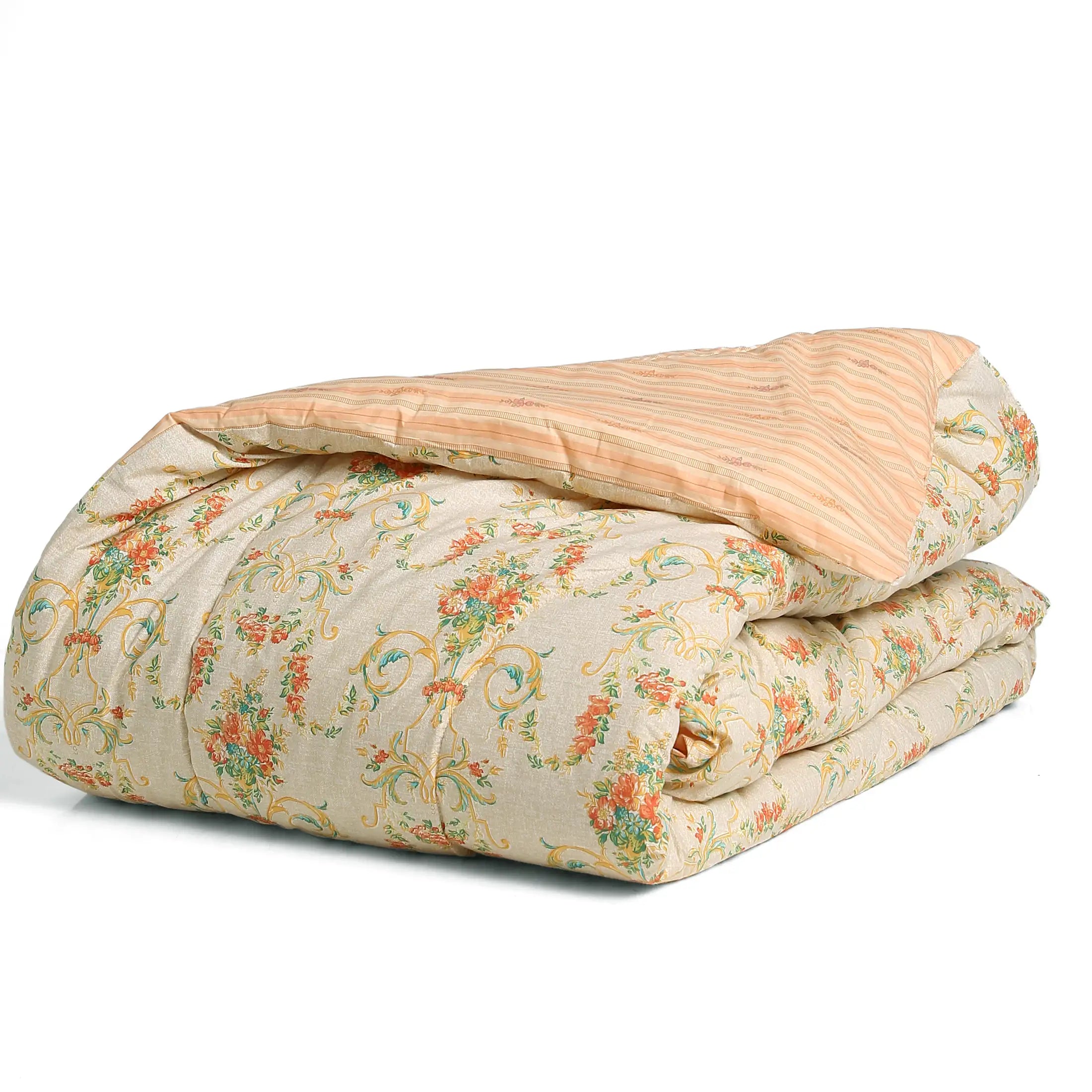 Bloomshire Luxe 100% Cotton Double Comforter Multicolour / Double