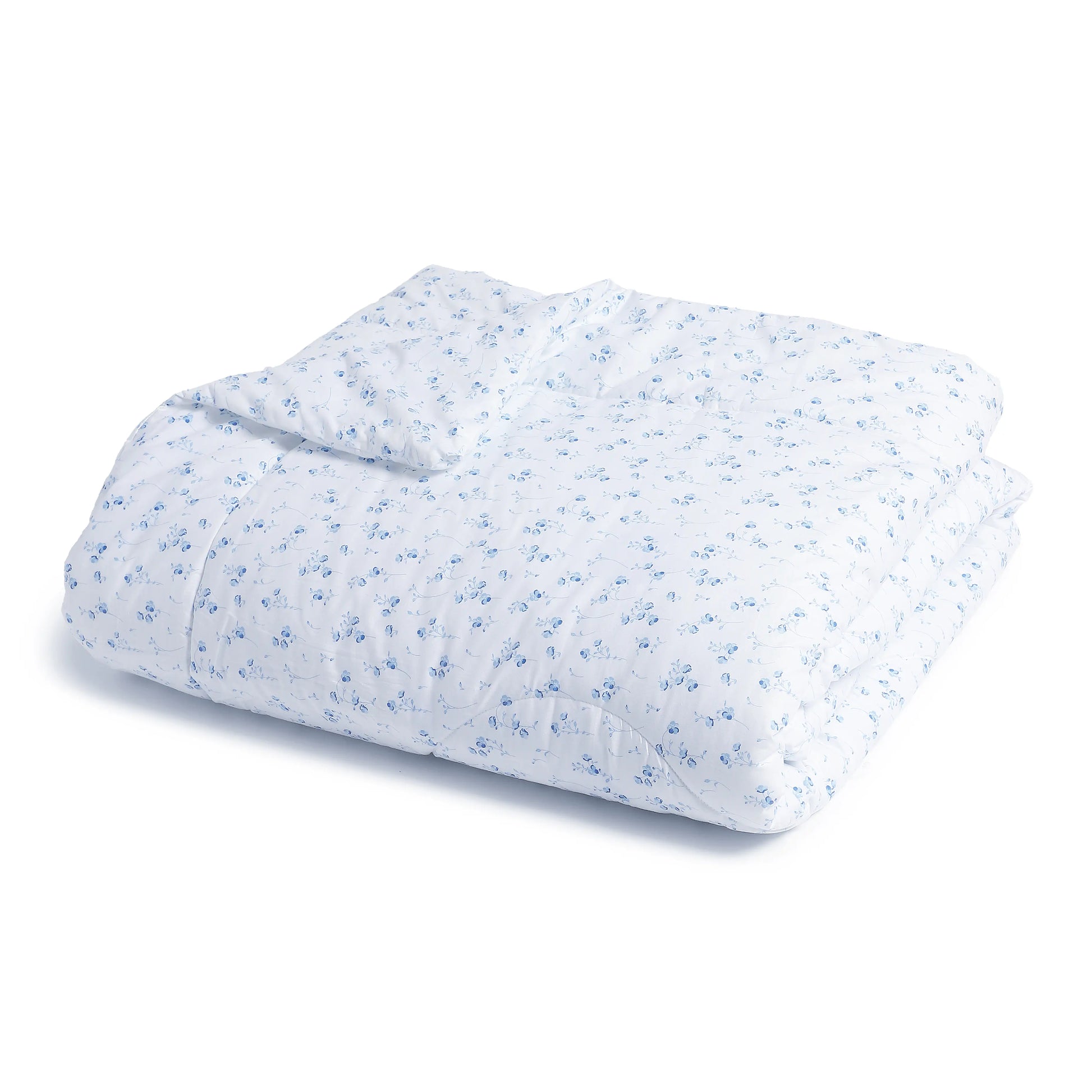 Bloomshire Classic | Everyday Charm Printed 240GSM Reversible Comforter for Extra Warmth-Ocean Blue Ocean Blue / Double
