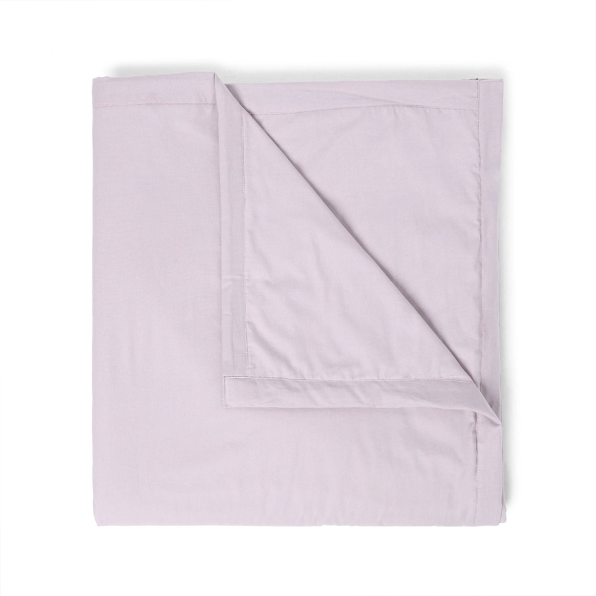Paleto | Everyday Hues Cotton Solid Dyed Dohar with Super Soft Flannel Layering-Grey Lavender Grey Lavender / Single