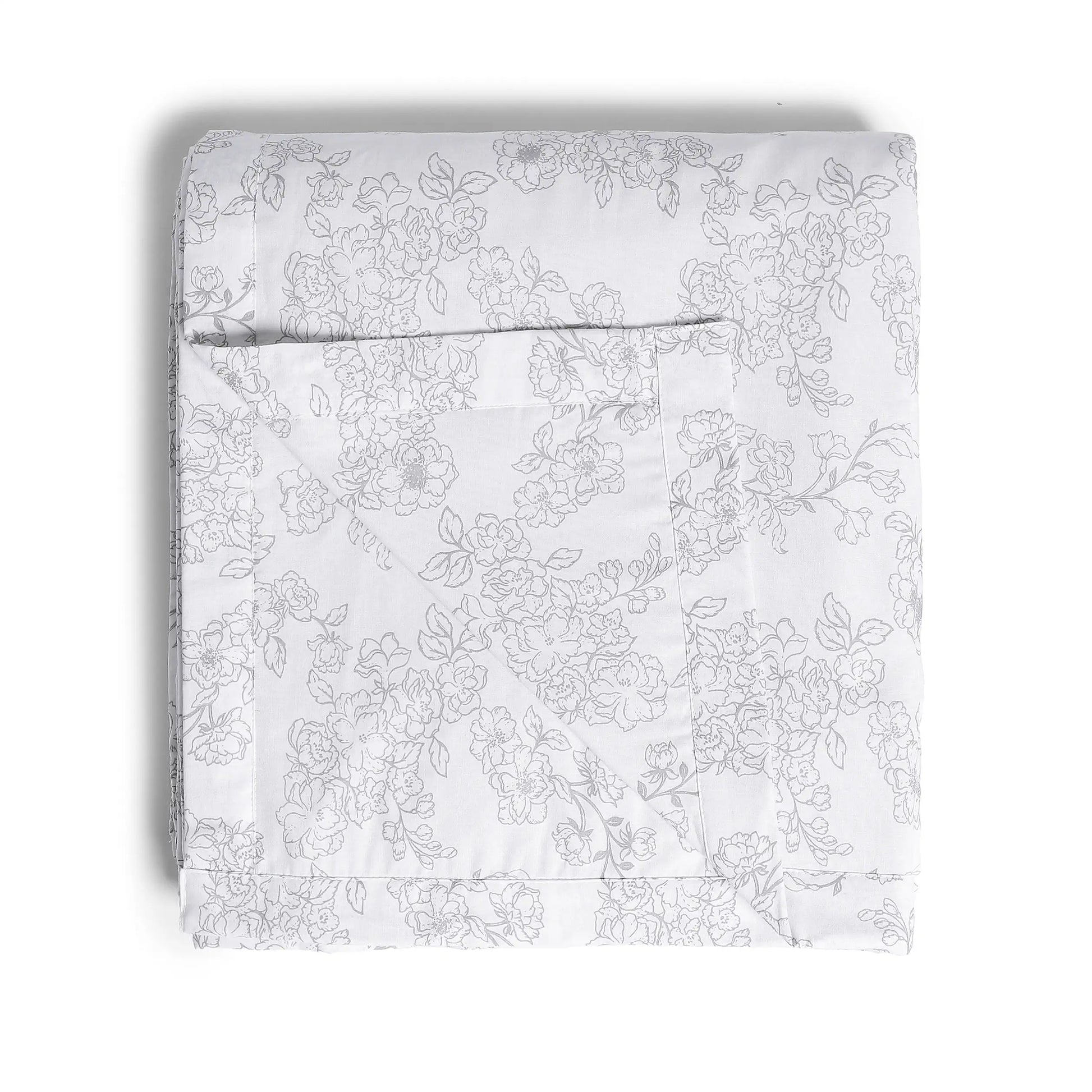 Bloomshire Classic | Everyday Charm Printed Reversible Dohar with Super Soft Flannel Layering-Grey Grey / Double