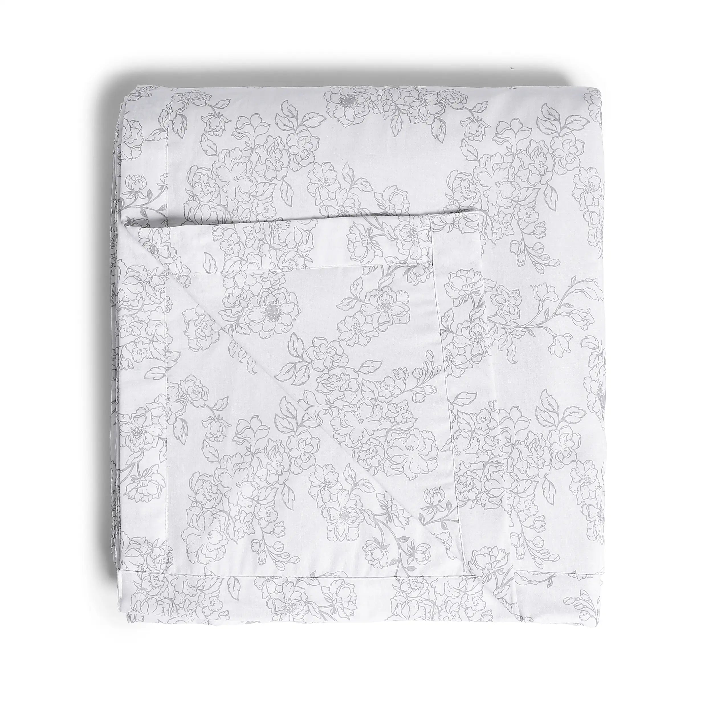 Bloomshire Classic | Everyday Charm Printed Reversible Dohar with Super Soft Flannel Layering-Grey Grey / Double