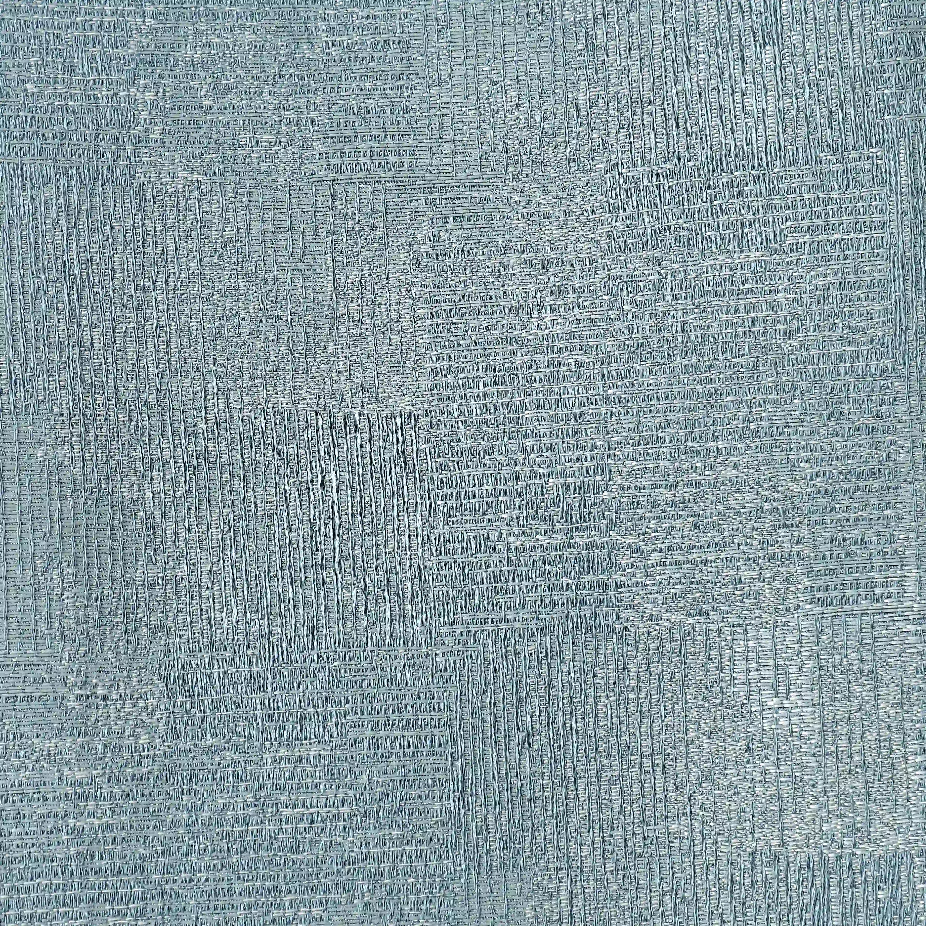 De Jacquard - Luxe Set Of 2 Jacquard Readymade Curtains | Eternal Imprint Teal Dust / Window (5ft X 4.4ft)