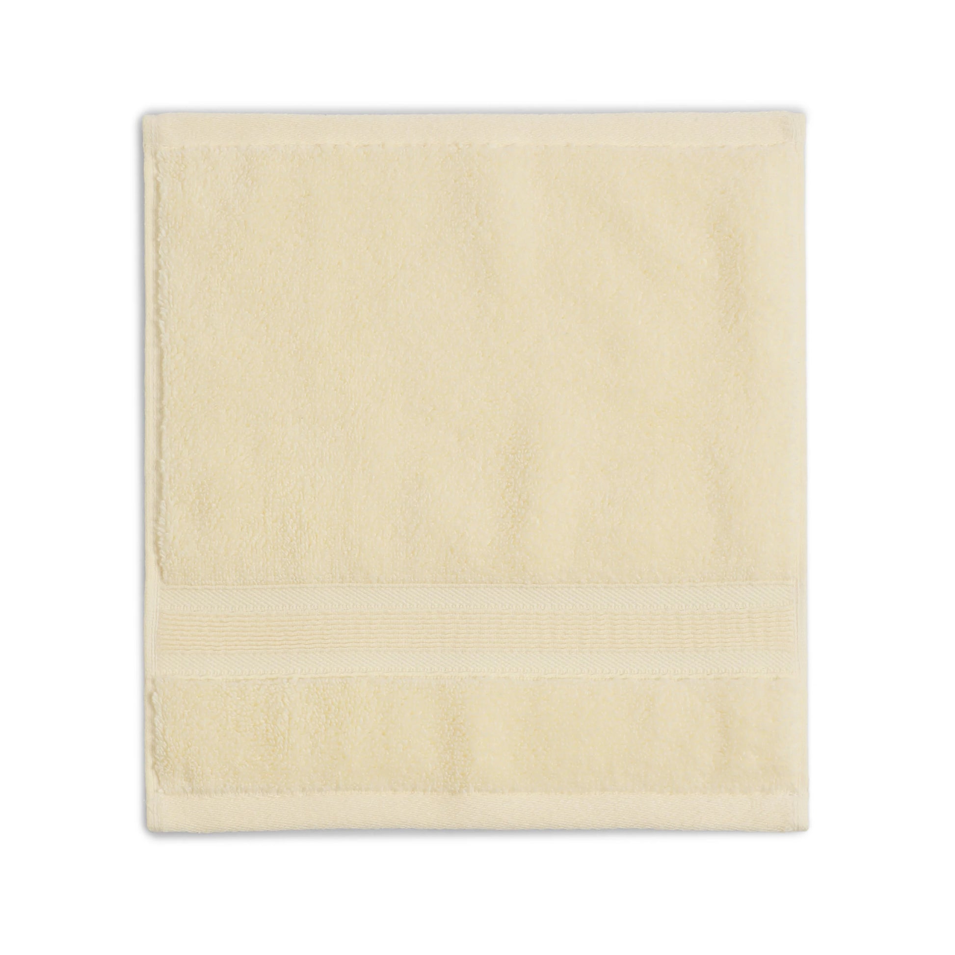 Pelushe Zero Twist 100% Cotton Face Towel Buttercream / Face Towel (30cm x 30cm)