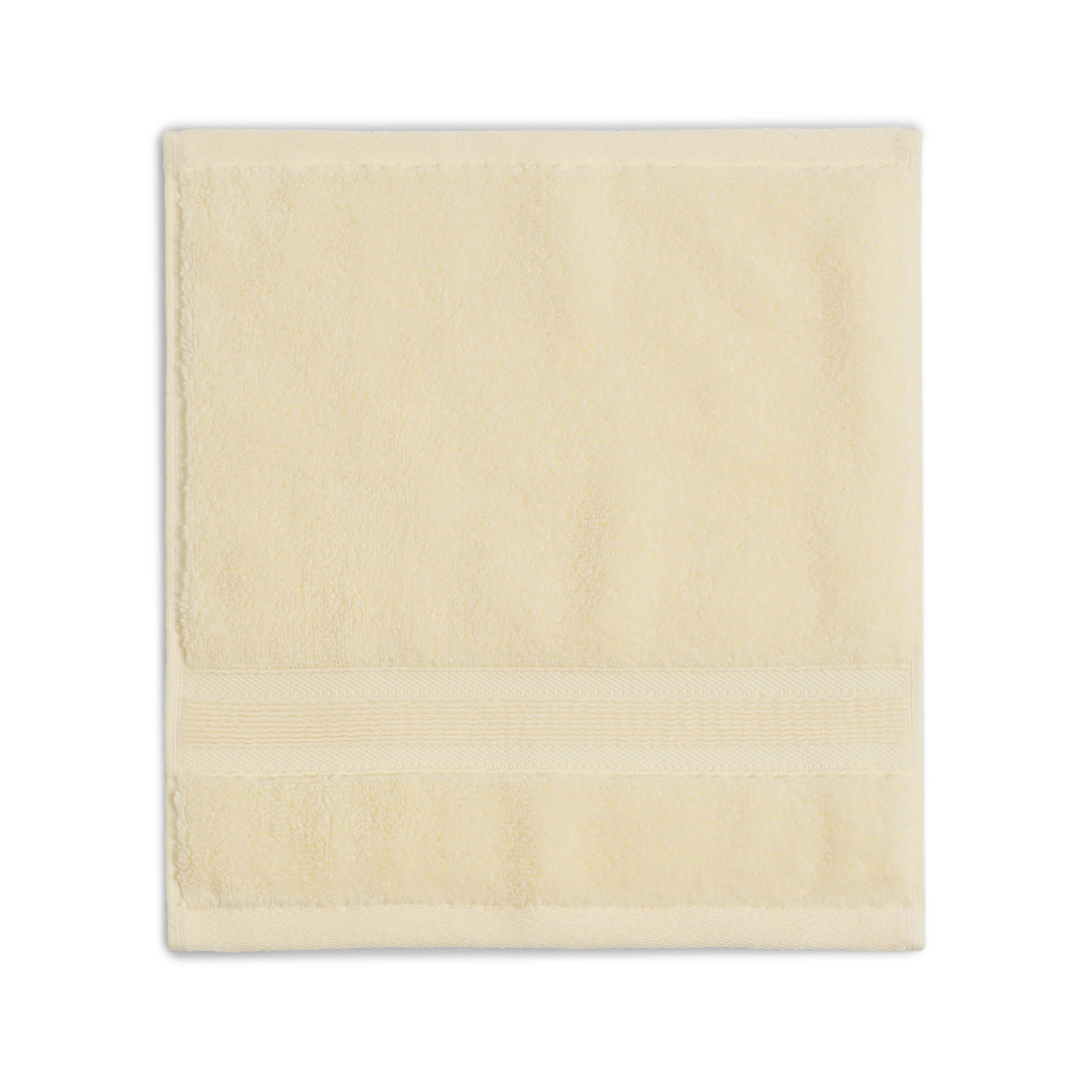 Pelushe Zero Twist 100% Cotton Face Towel Buttercream / Face Towel (30cm x 30cm)