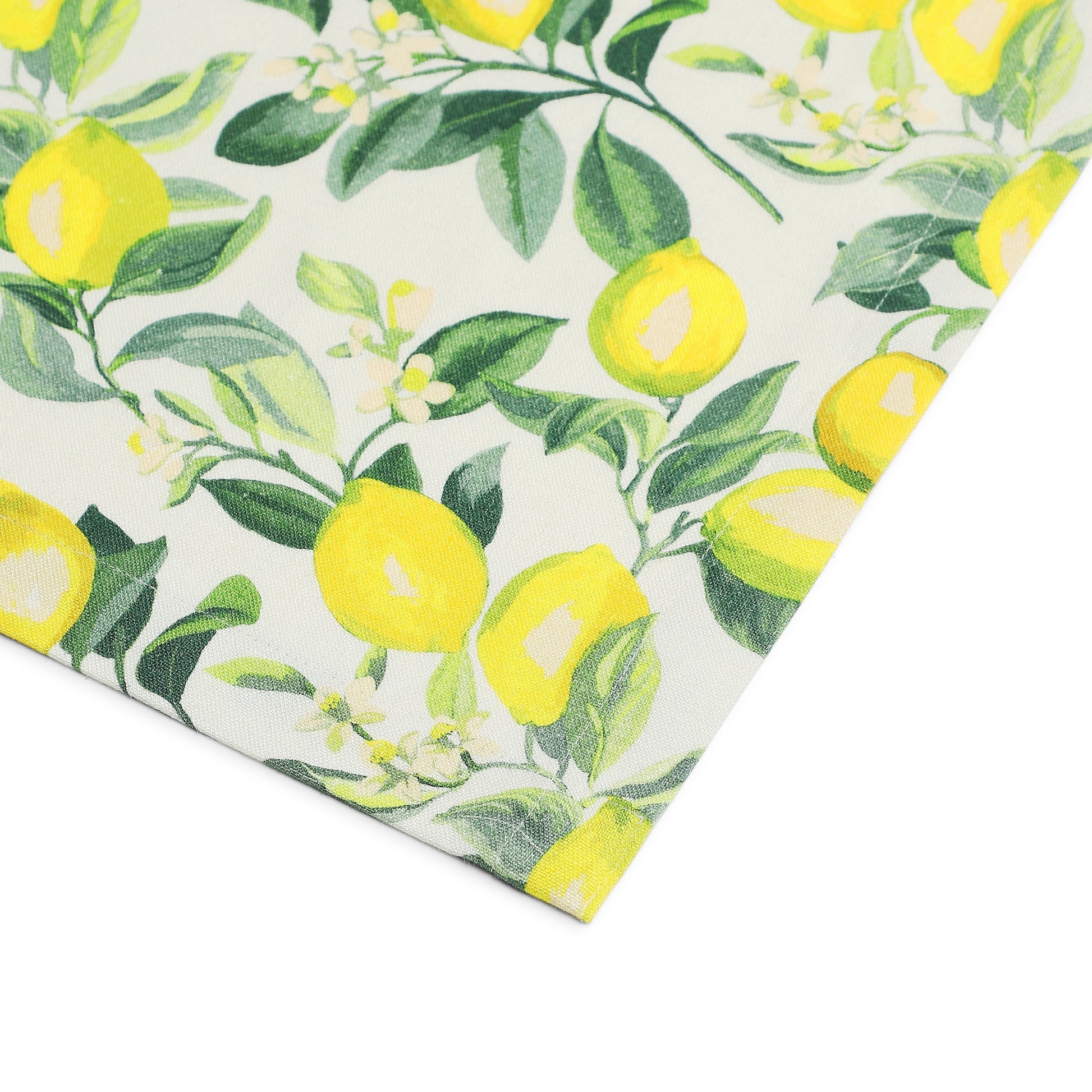 Nonna's Home 100% Cotton Table Napkin Set Lemon Zest / Pack of 6