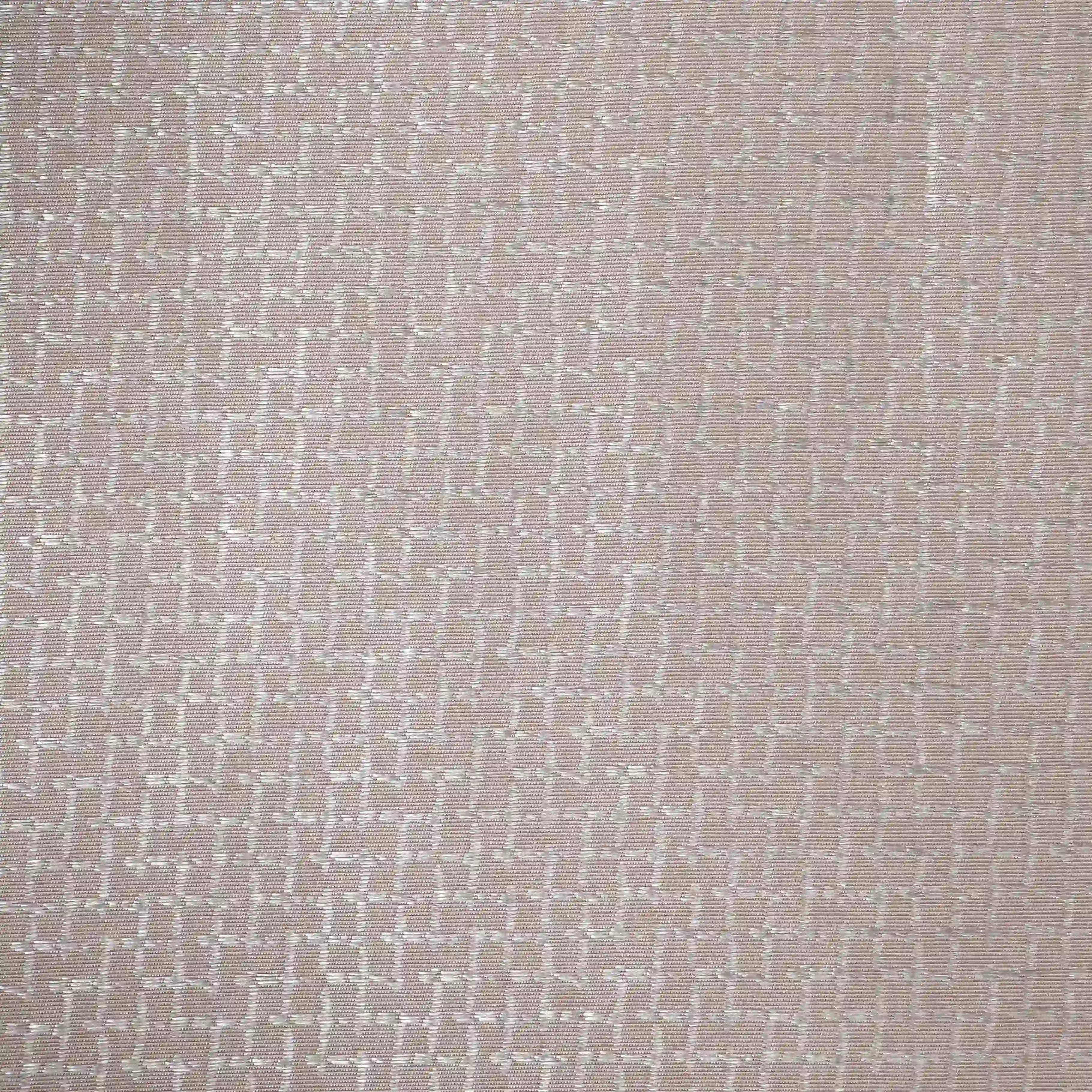 Pelushe Set Of 2 Solid Readymade Curtains | Checkered Nature Misty Rose / Door (7ft X 4.4ft)