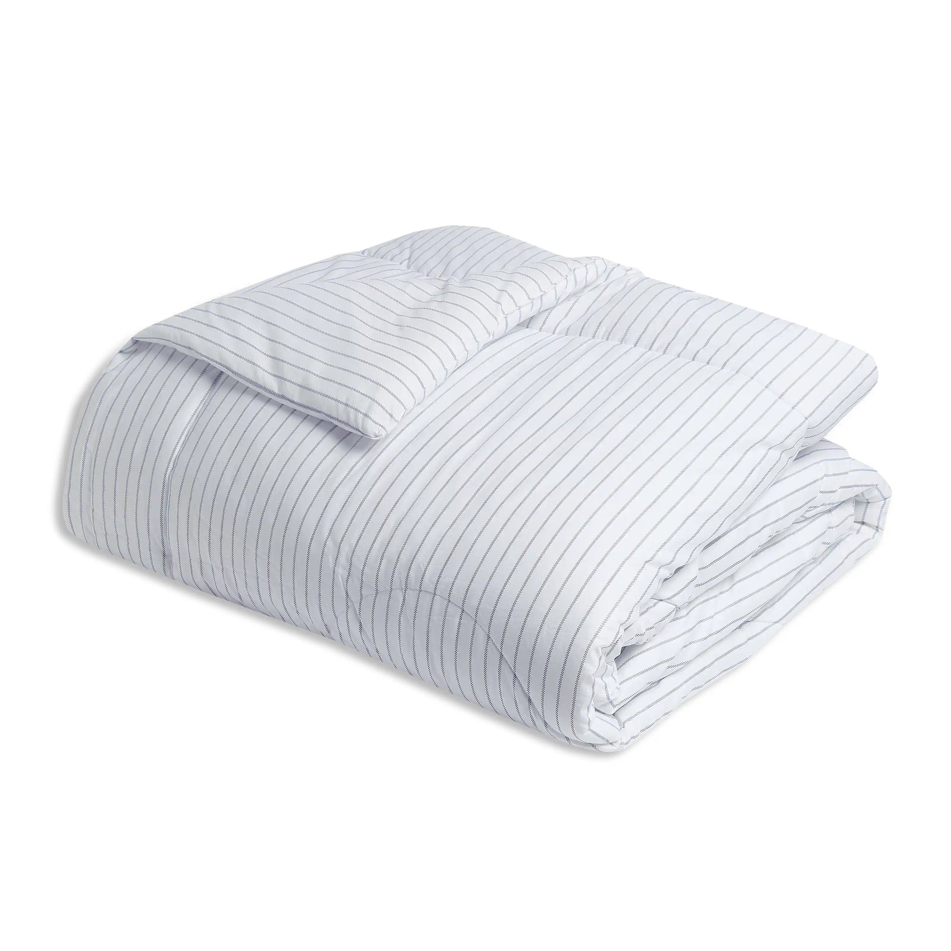 Bloomshire Classic | Everyday Charm Printed 240GSM Reversible Comforter for Extra Warmth-Blue Blue / Double