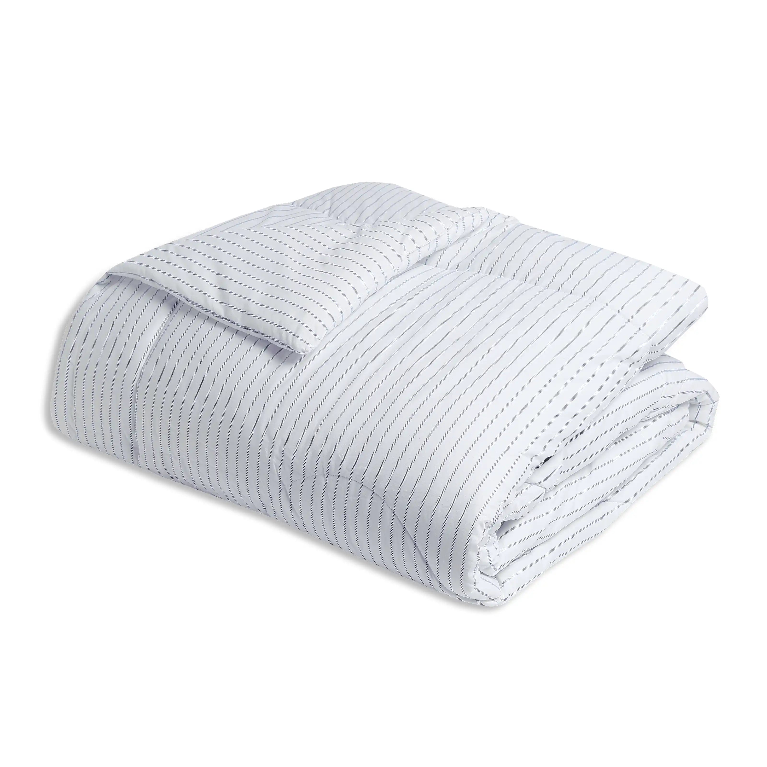 Bloomshire Classic | Everyday Charm Printed 240GSM Reversible Comforter for Extra Warmth-Blue Blue / Double