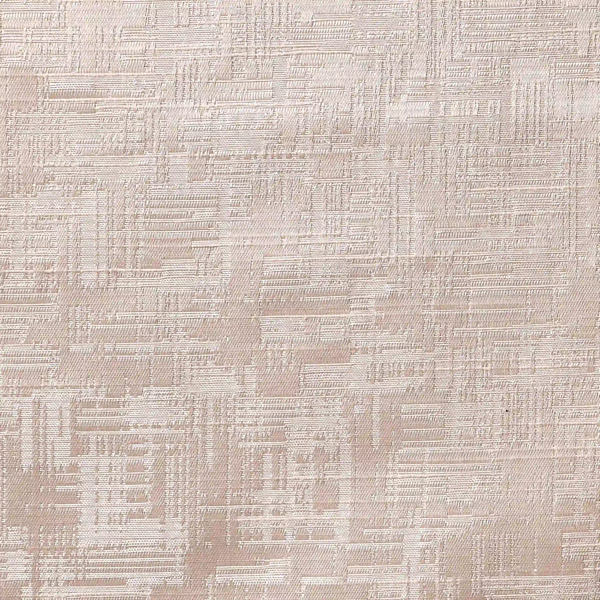 De Jacquard - Classic Set Of 2 Jacquard Readymade Curtains | Textured tales Blush / Door-XL (9ft X 4.4ft)