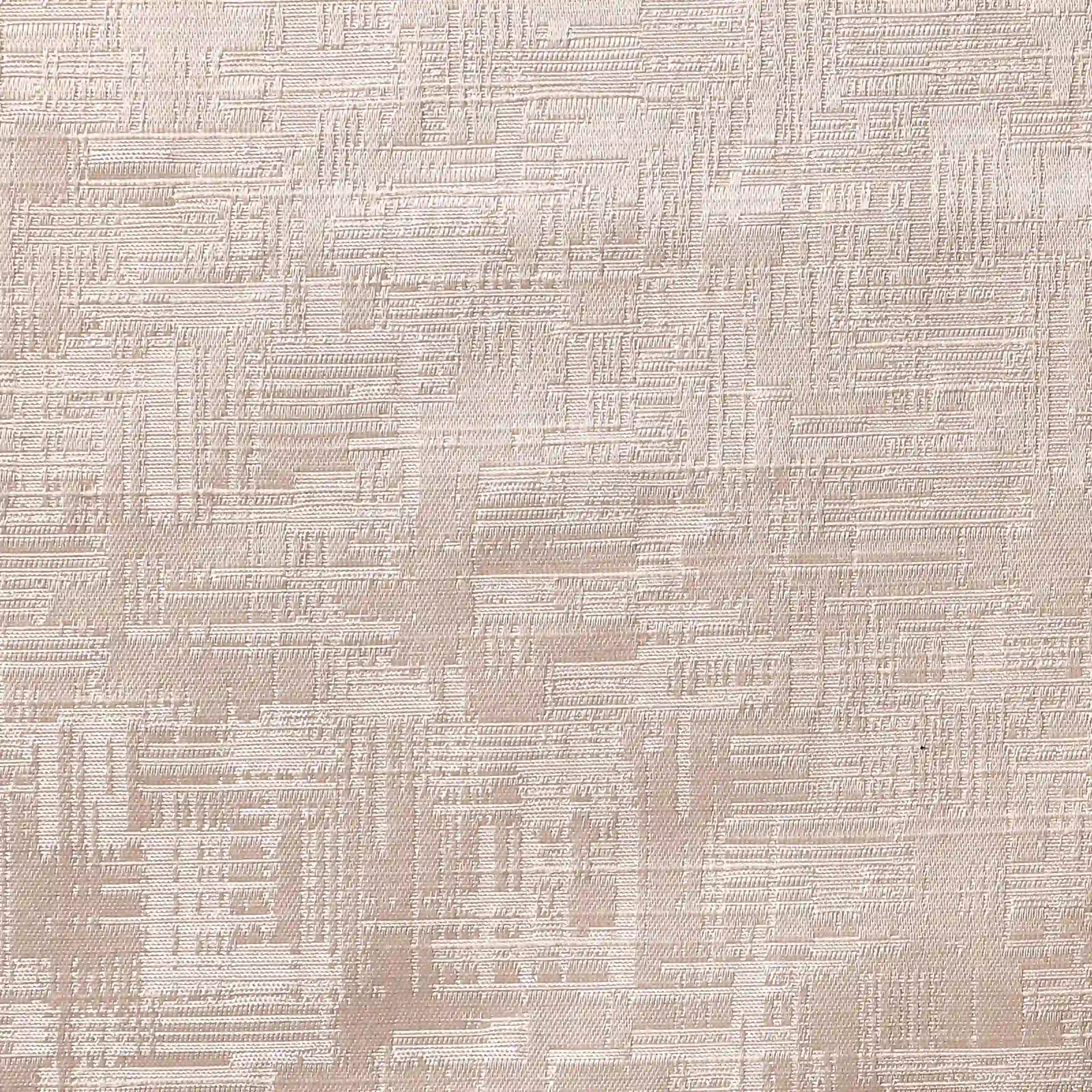 De Jacquard - Classic Set Of 2 Jacquard Readymade Curtains | Textured tales Blush / Door-XL (9ft X 4.4ft)