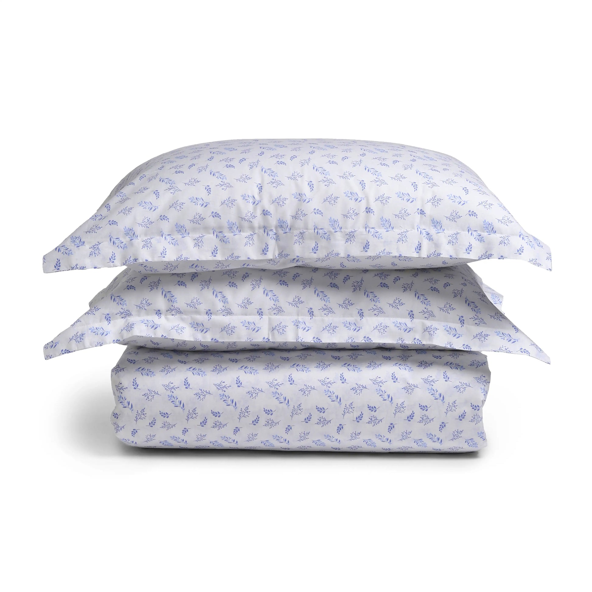 Bloomshire Classic | Everyday Charm Printed Cotton Bedsheet Set-Purple Purple / Double