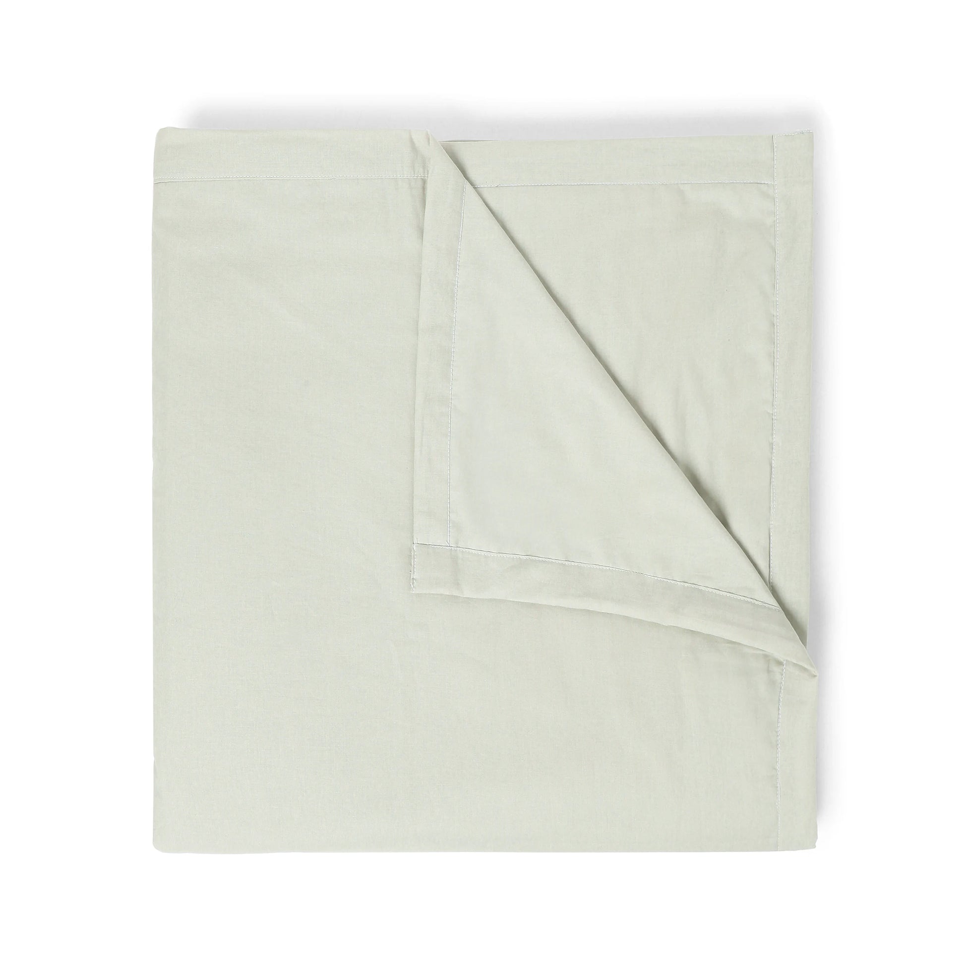 Paleto | Everyday Hues Cotton Solid Dyed Dohar with Super Soft Flannel Layering-Silver Silver / Single