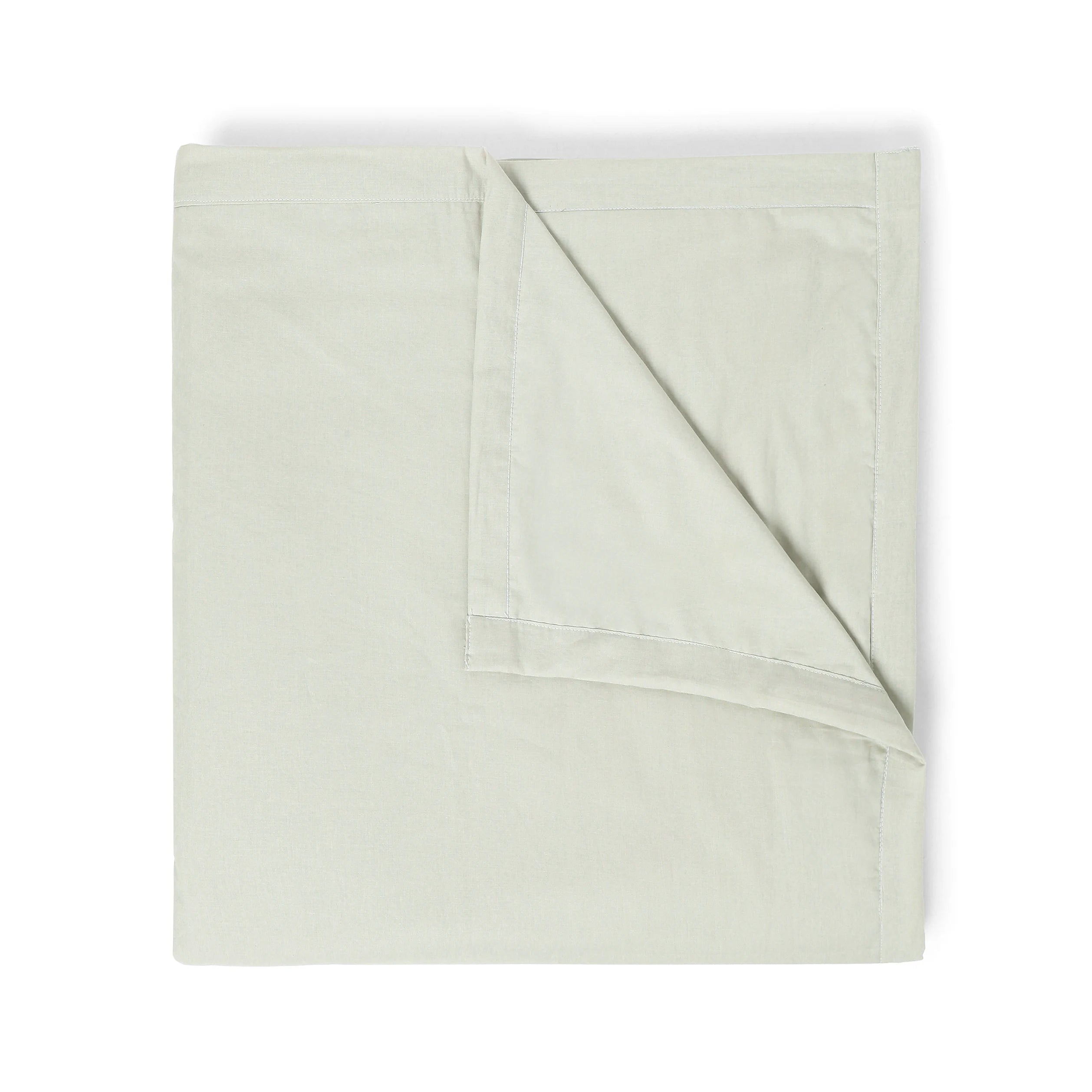Paleto | Everyday Hues Cotton Solid Dyed Dohar with Super Soft Flannel Layering-Silver Silver / Single