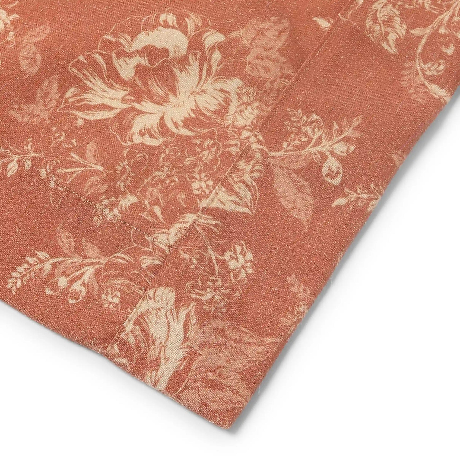 Kaleida Cotton-Polyester Blend Table Cloth Red Reveries-Floral / Table Cloth (150cm x 200cm)