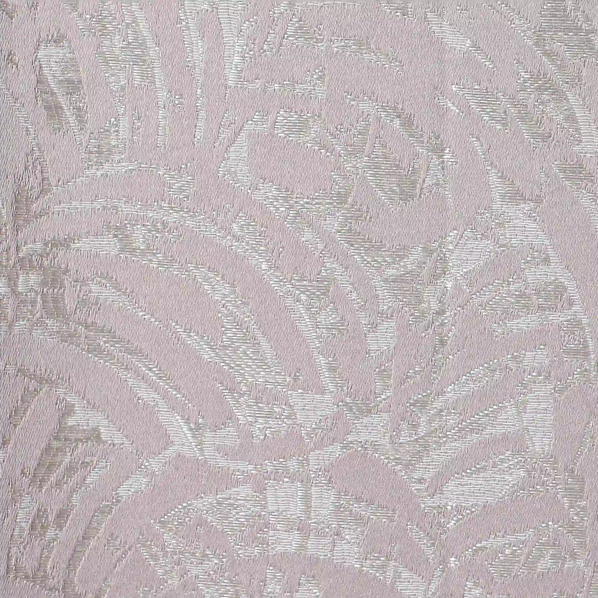 De Jacquard - Luxe Set Of 2 Jacquard Readymade Curtains | Natural Imprint Misty Lavender / Window (5ft X 4.4ft)