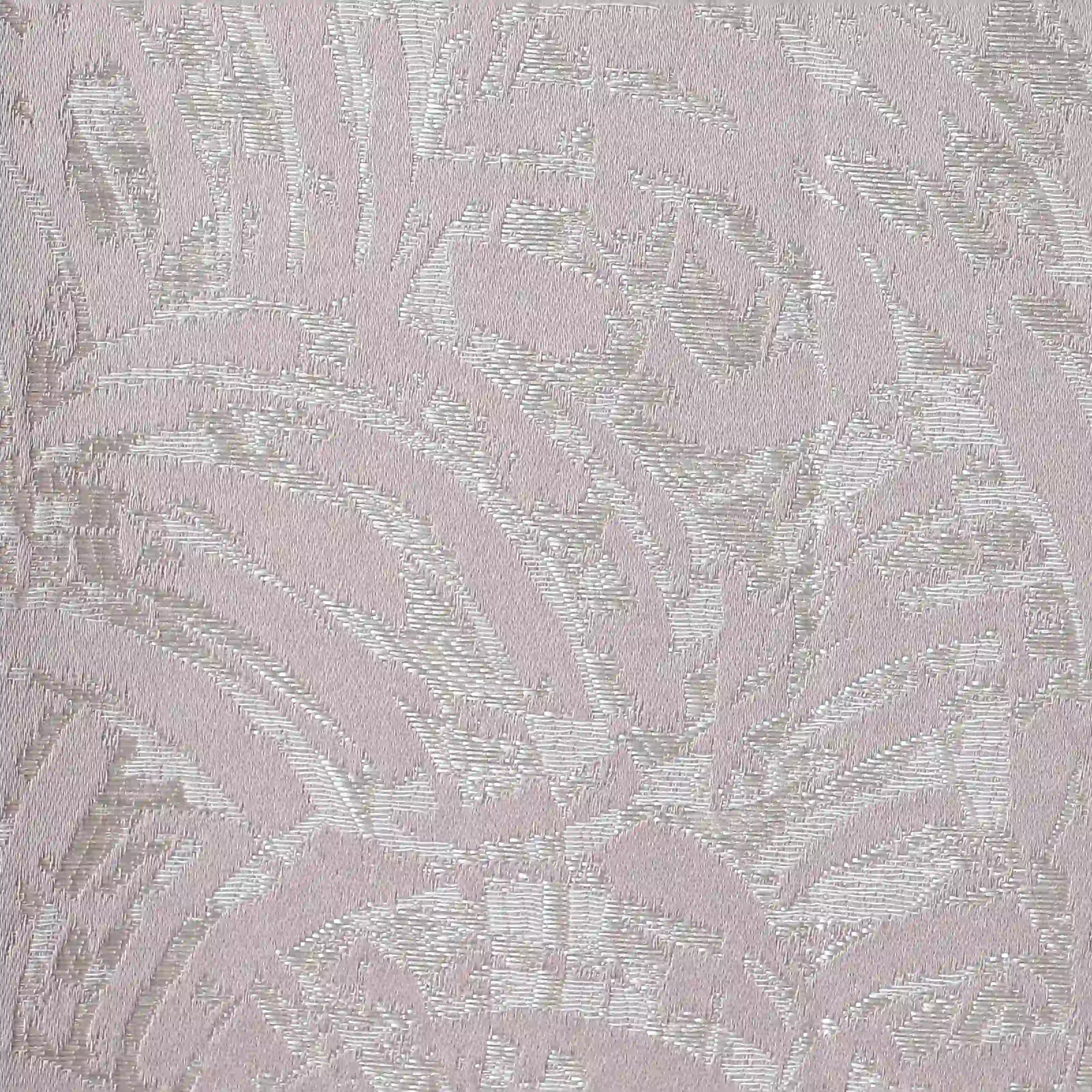 De Jacquard - Luxe Set Of 2 Jacquard Readymade Curtains | Natural Imprint Misty Lavender / Window (5ft X 4.4ft)