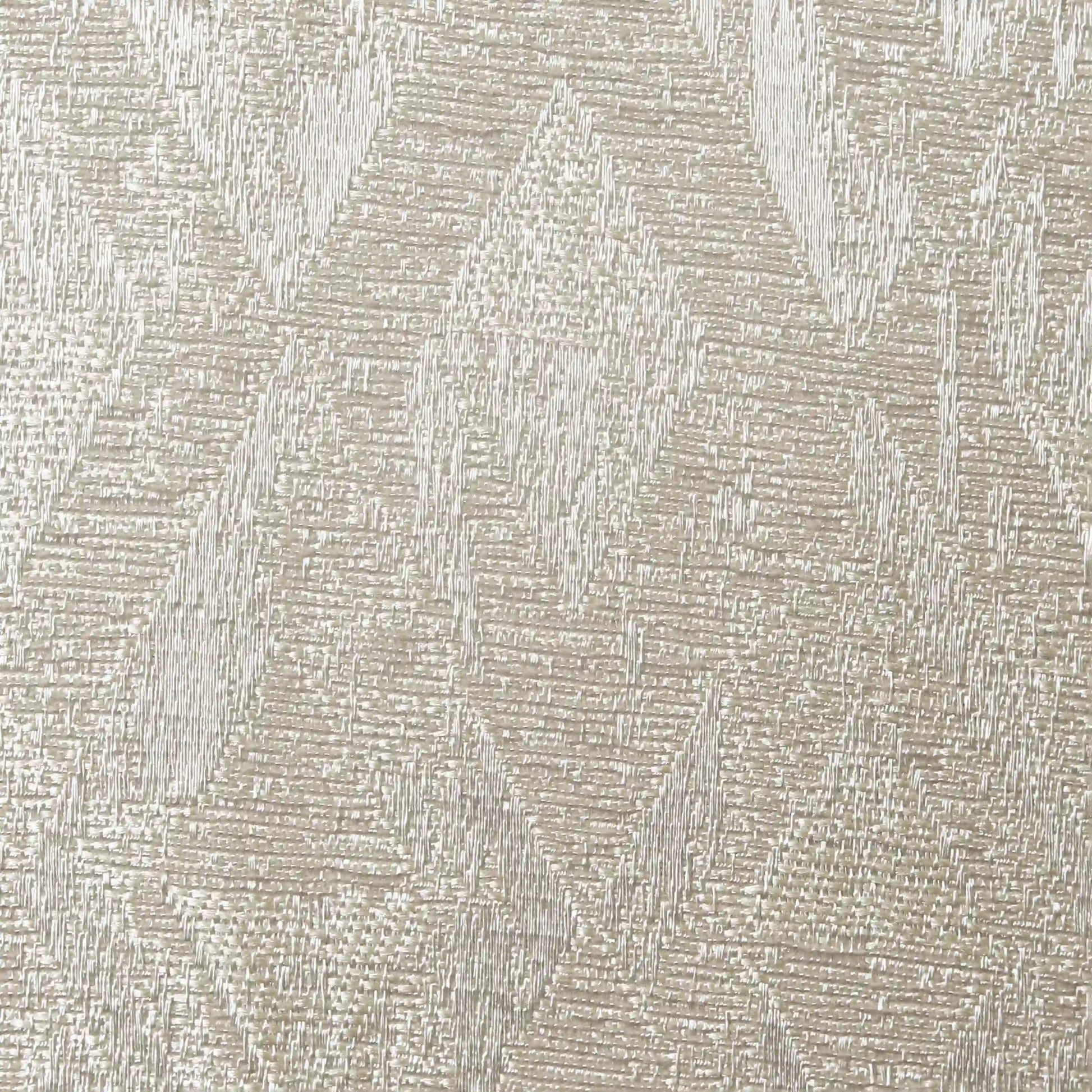 De Jacquard - Classic Set Of 2 Jacquard Readymade Curtains | Diamond Drift Stone / Door-XL (9ft X 4.4ft)