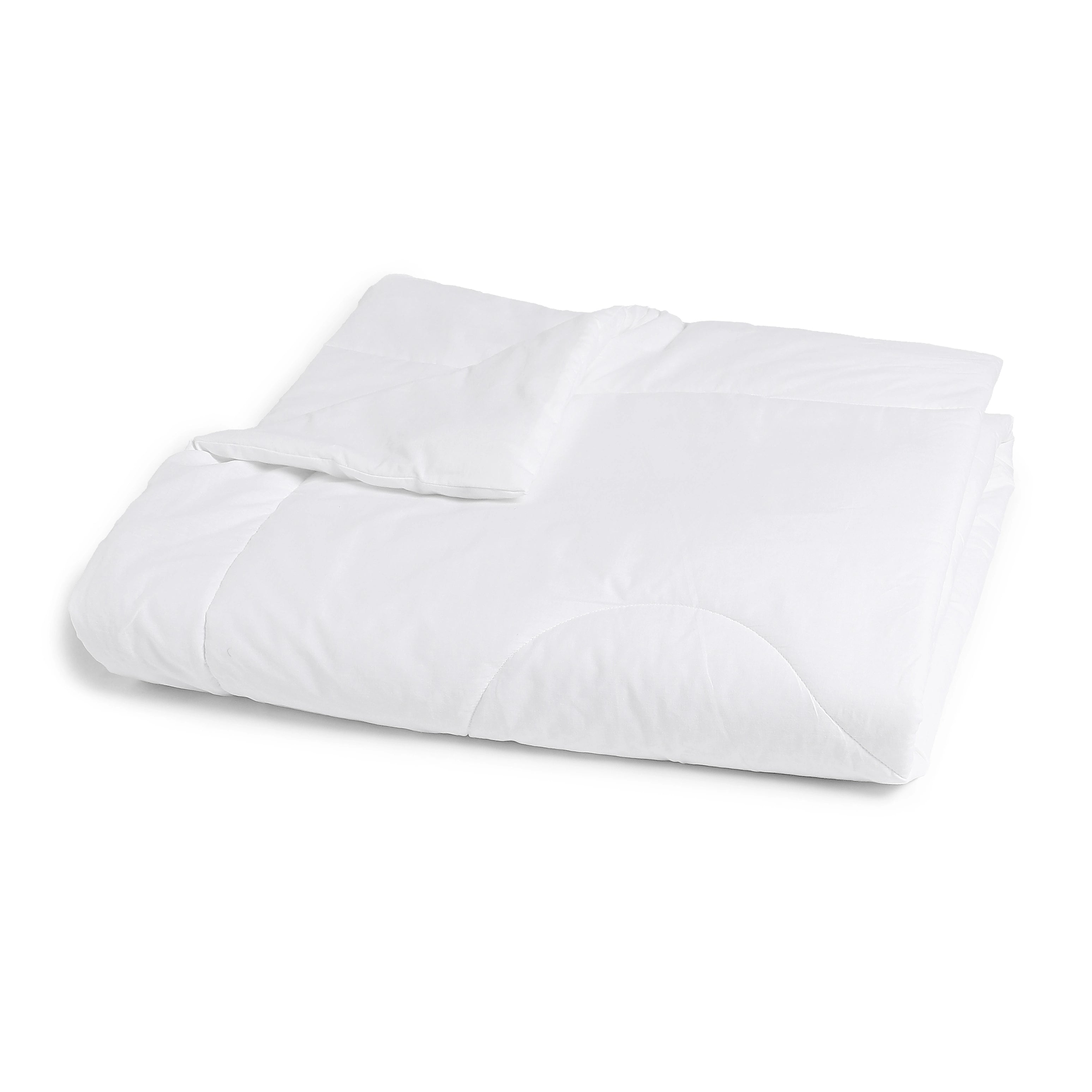 Paleto | Everyday Hues Cotton Solid Dyed 120GSM Comforter-White White / Double