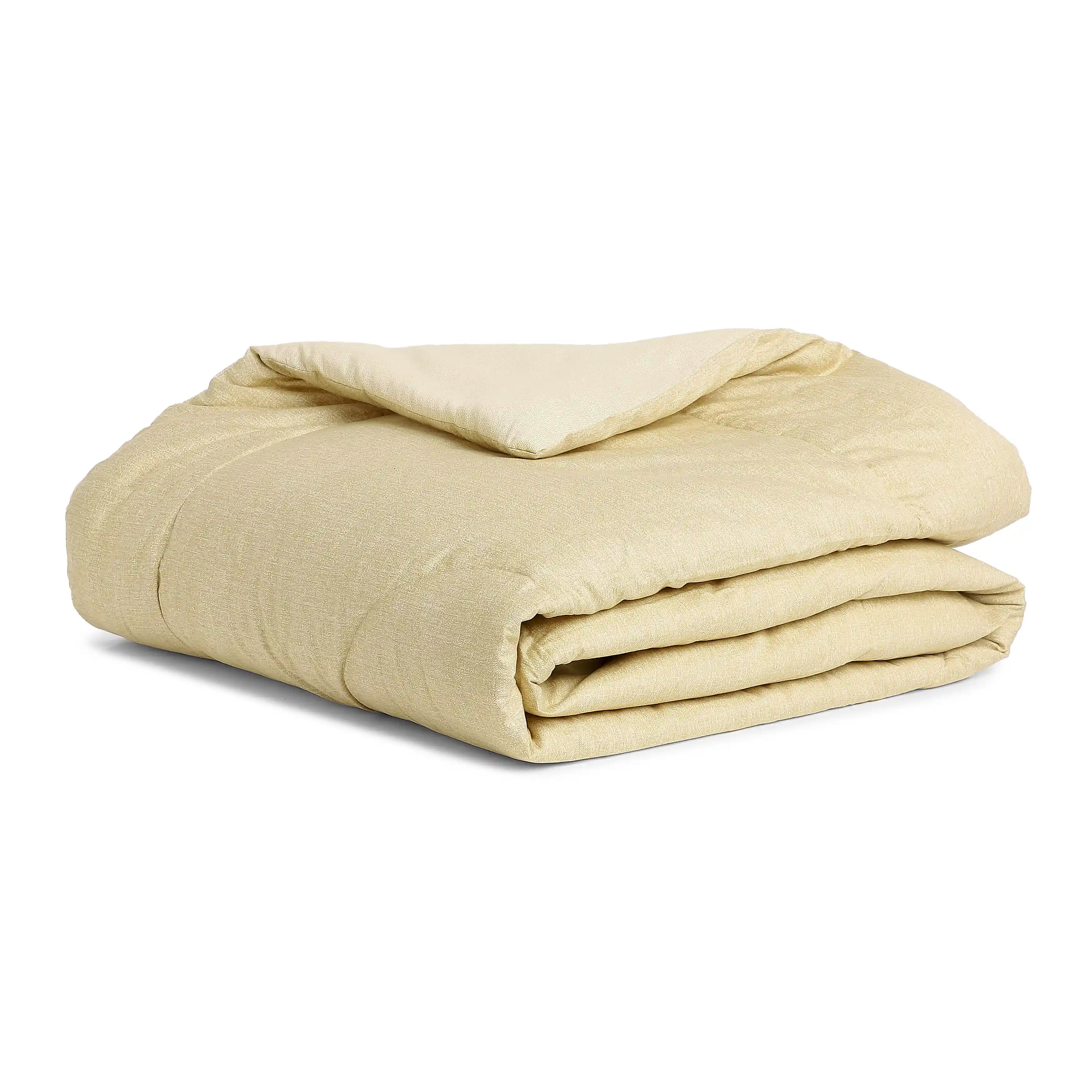 Yutori 100% Cotton Double Comforter Beige / Double