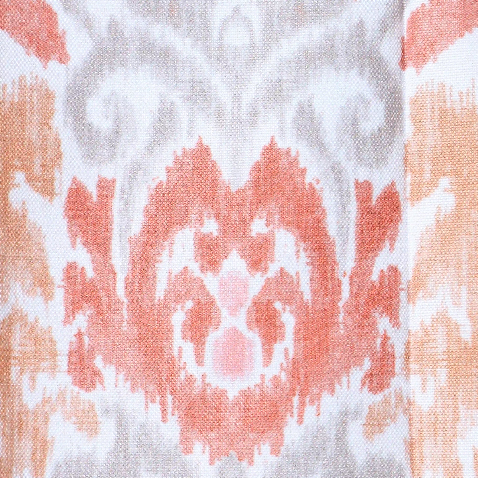 Chippa Lane Set Of 2 Printed Readymade Curtains | 
Timeless Tradition Sunset Coral / Door-XL (9ft X 4.4ft)