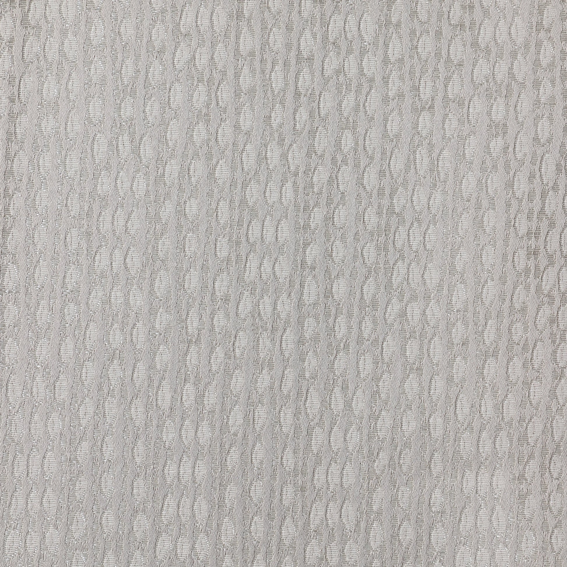 De Jacquard - Luxe Set Of 2 Jacquard Readymade Curtains | Natural Imprint Pebble / Door (7ft X 4.4ft)