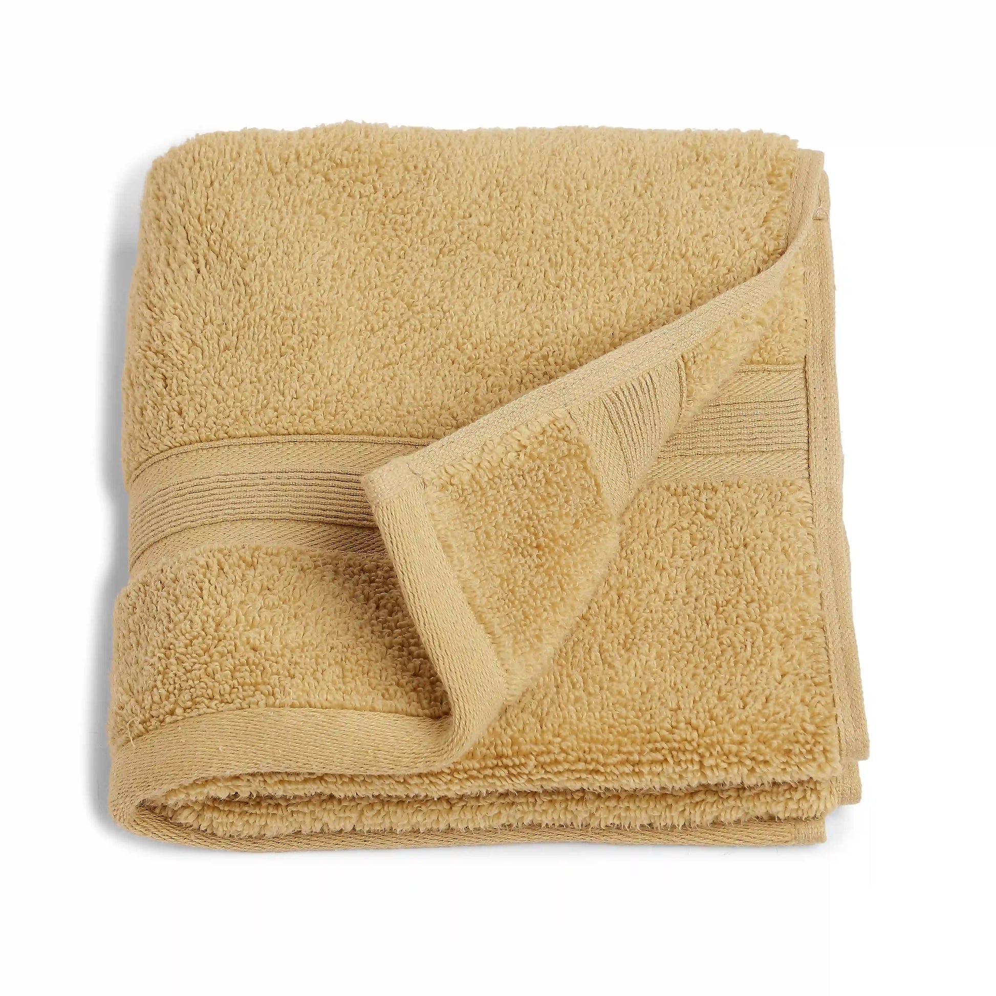 Pelushe Zero Twist 100% Cotton Hand Towel Beige / Hand Towel (40cm x 60cm)