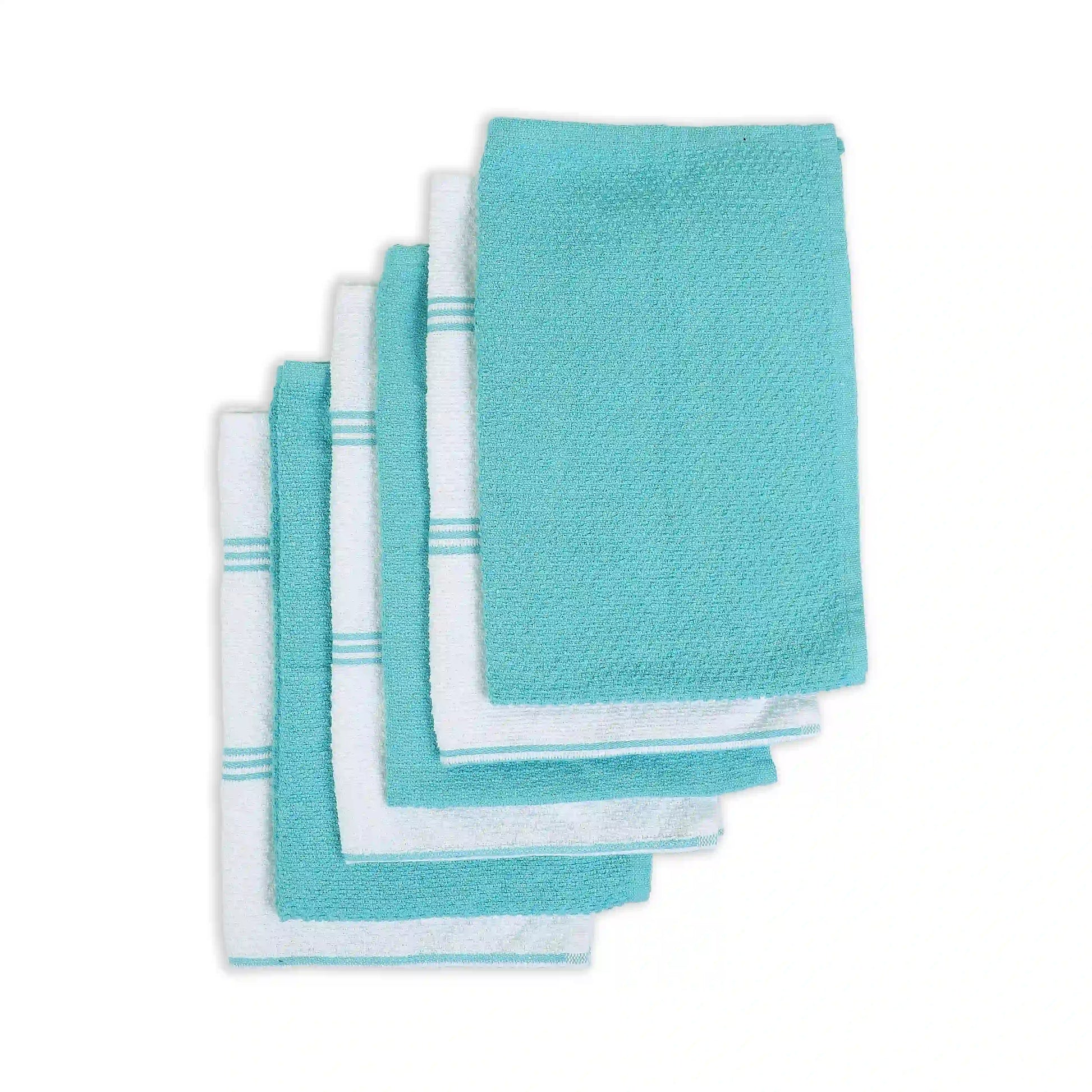Kaleida 16-Piece Kitchen Linen Set Celeste Ceremonies