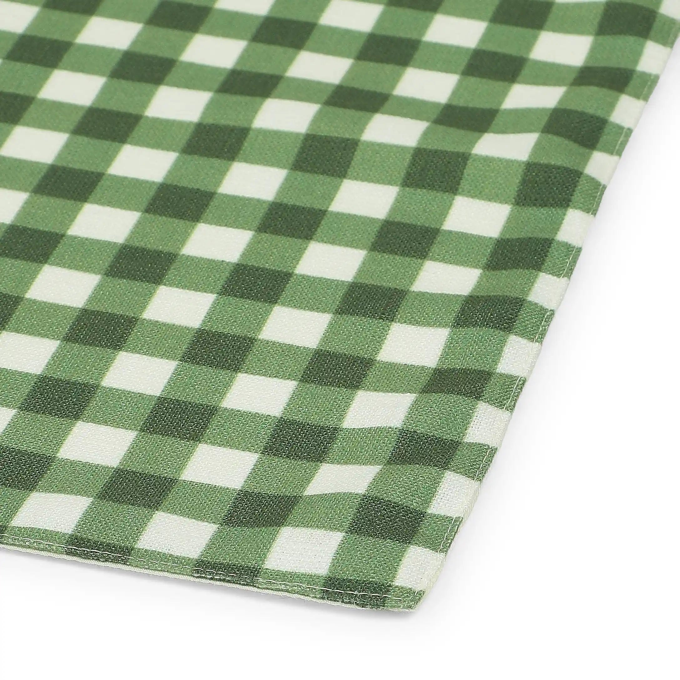 Nonna's Home 100% Polyester Table Placemat Set Big Rosemary Gingham / 4 Piece Set