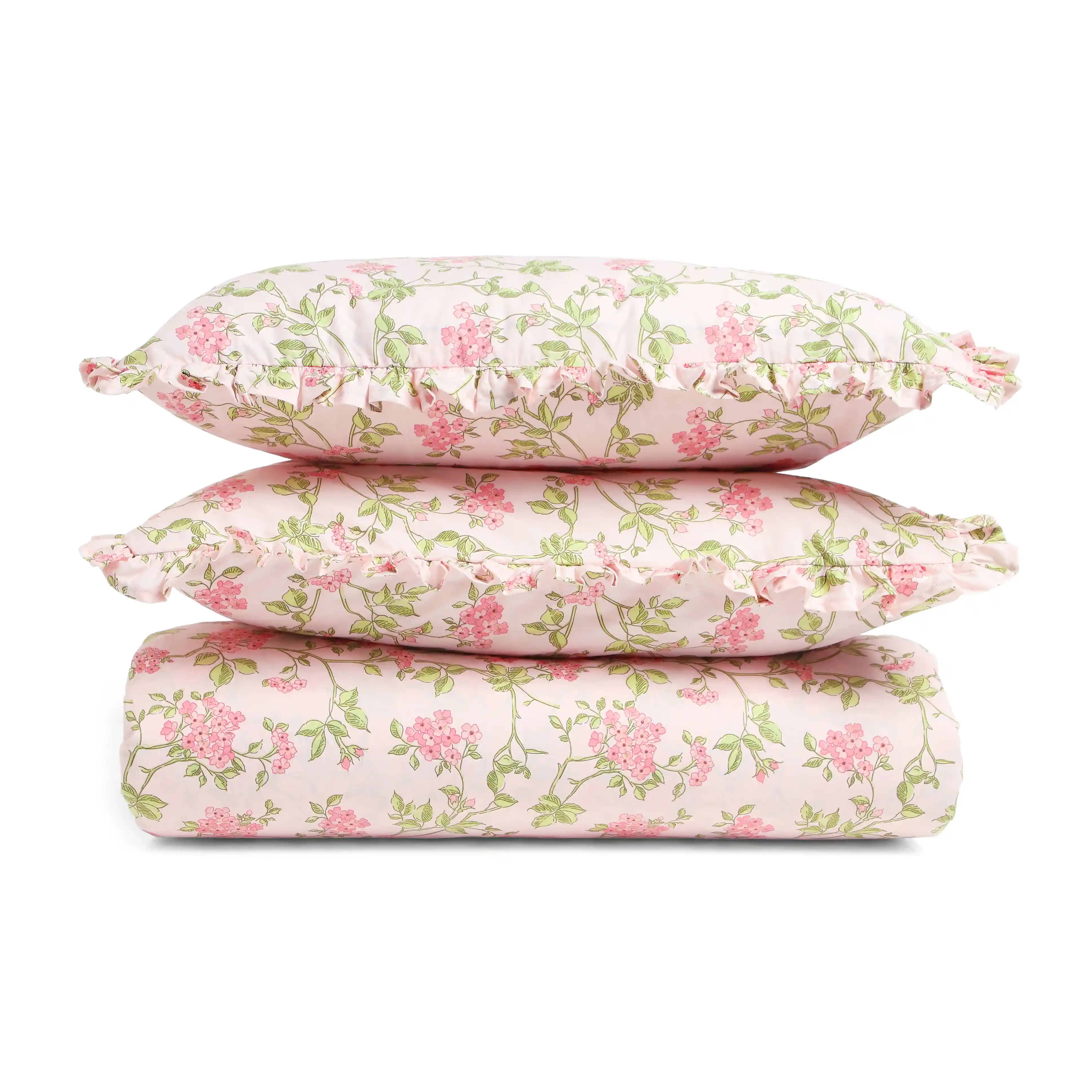 Bloomshire Luxe 100% Cotton Bedsheet Set Pink / Super King