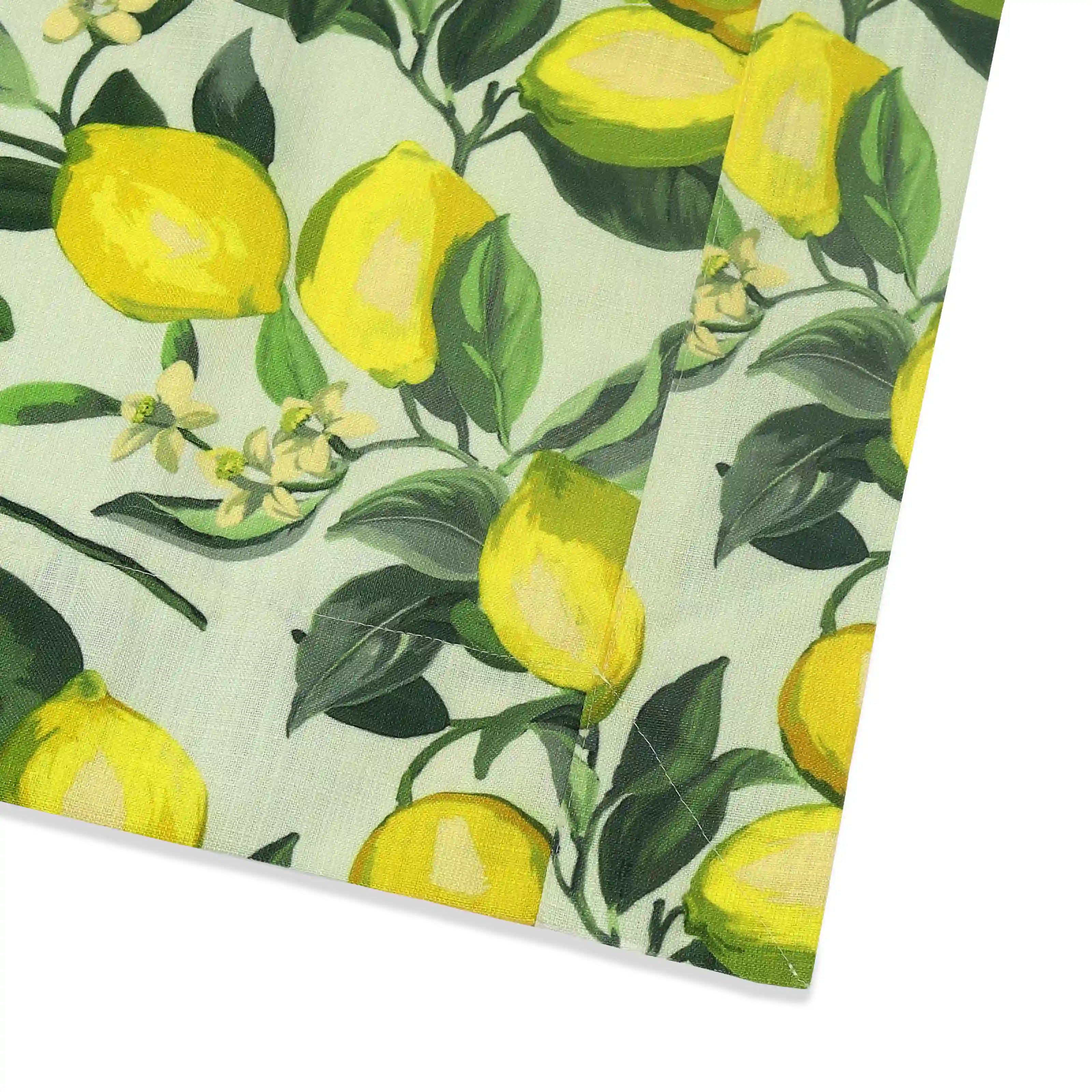 Nonna's Home 100% Polyester Table Cloth Lemon Zest / Table Cloth (150cm x 200cm)