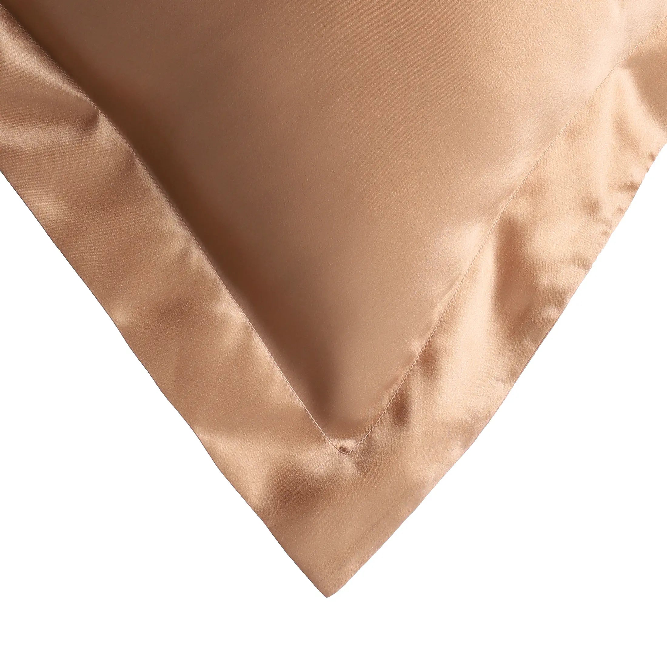 Lisseto 100% Mulberry Silk Pillow Cover Mahogany Rose