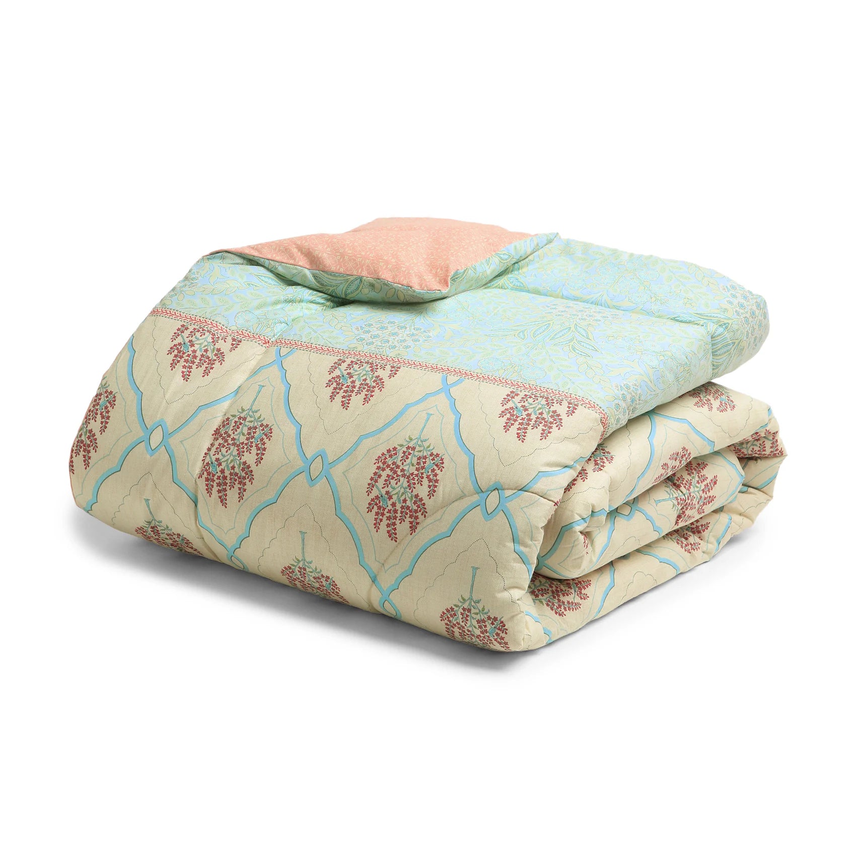 Chippa Lane 100% 240GSM Cotton Comforter Sage Bloom / Double