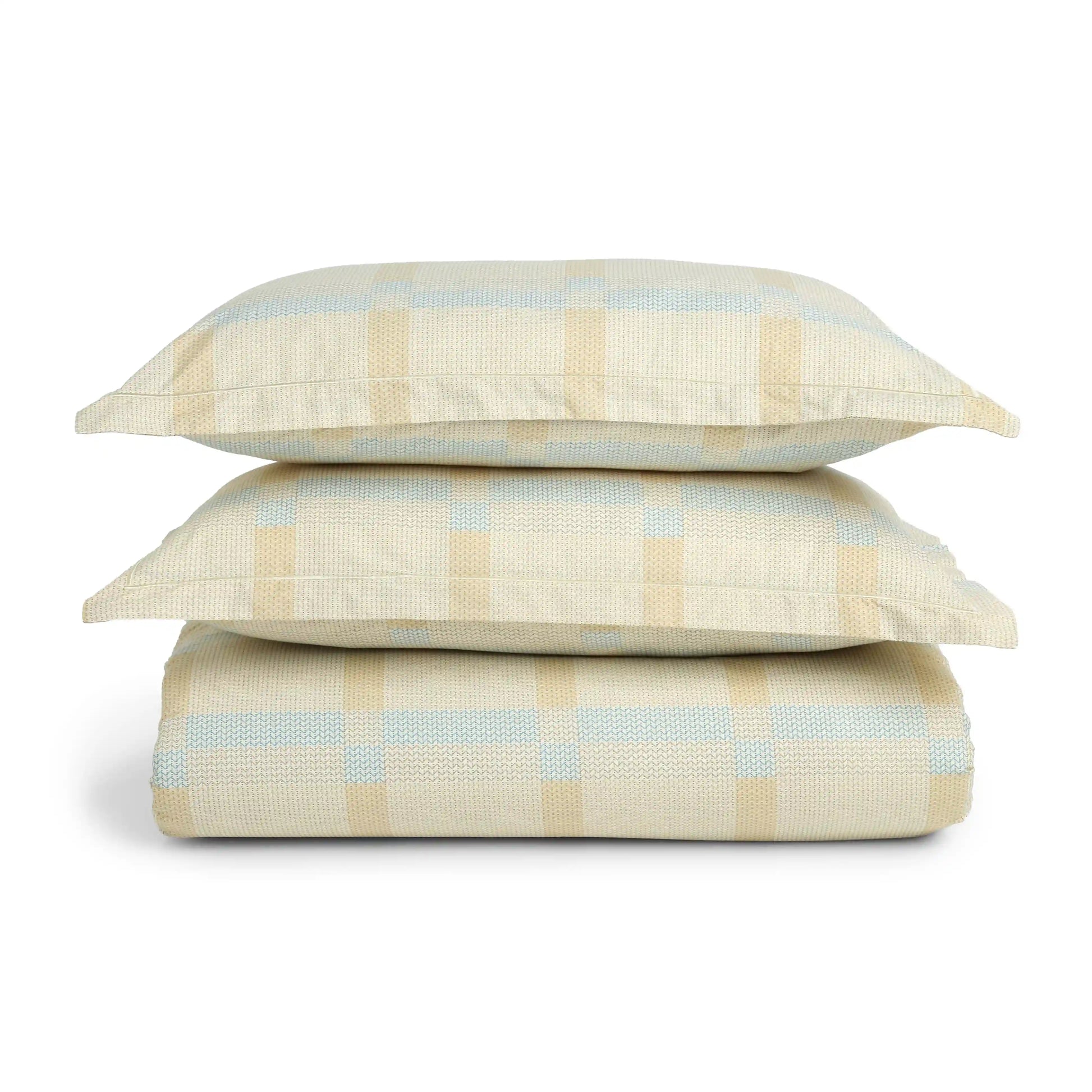 Threadscapes Printed Bedsheet Set-Sand Sand / Double