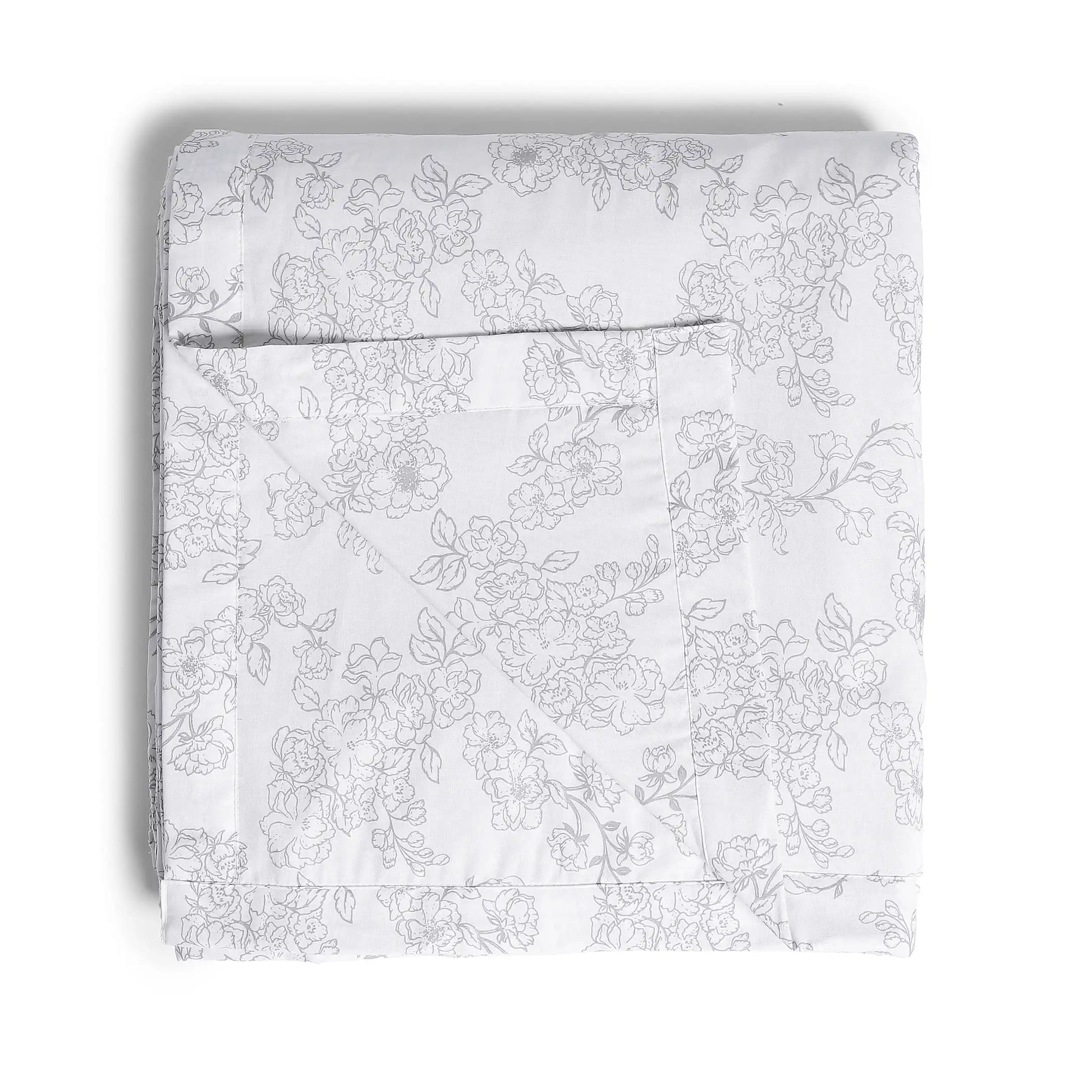 Bloomshire Classic | Everyday Charm Printed Reversible Dohar with Super Soft Flannel Layering-Grey Grey / Single