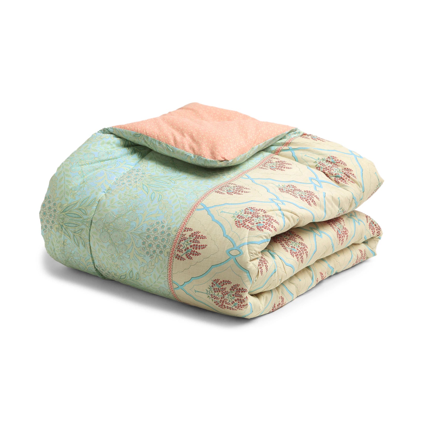 Chippa Lane 100% 120GSM Cotton Comforter Sage Bloom / Double