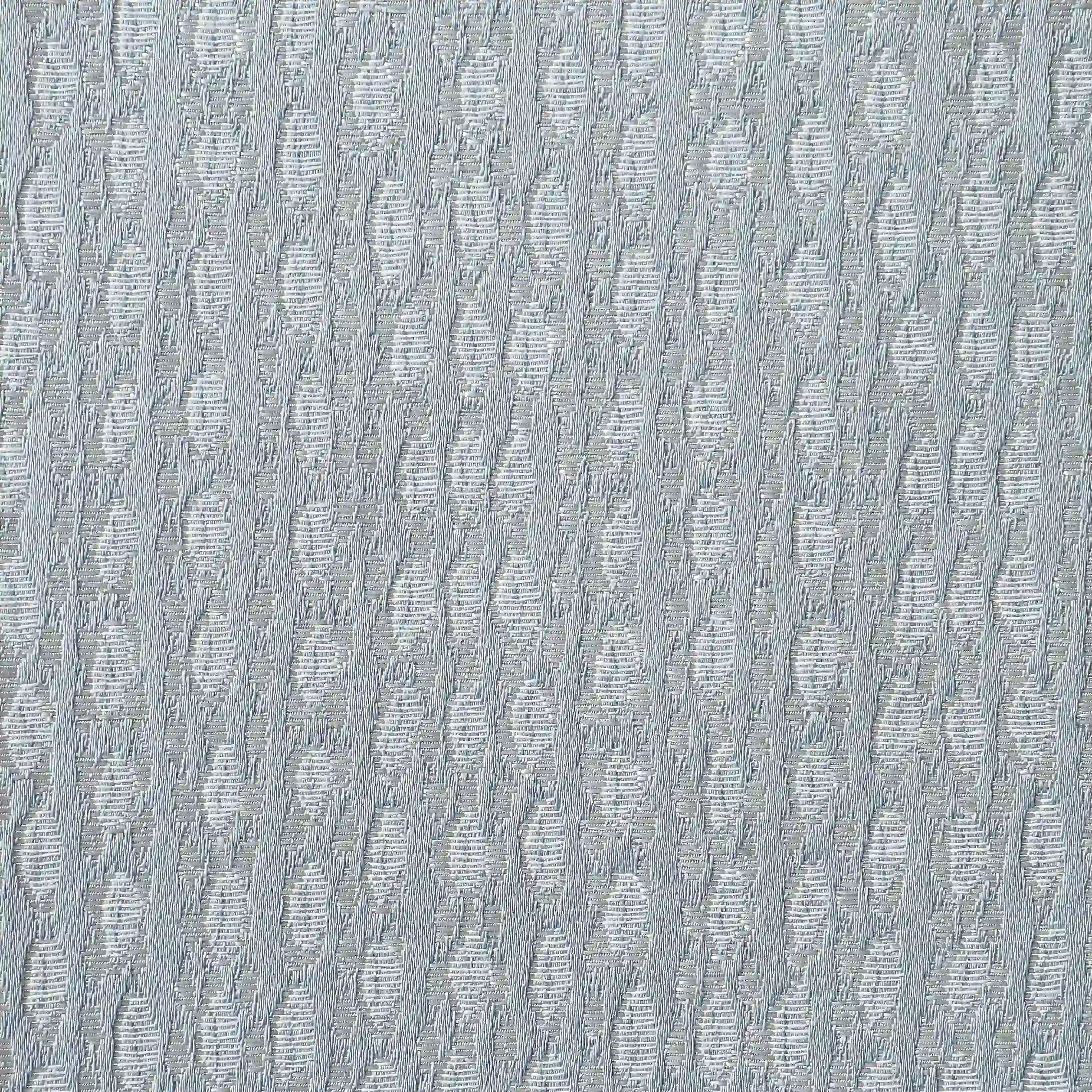 De Jacquard - Luxe Set Of 2 Jacquard Readymade Curtains | Natural Imprint Ink Dust / Window (5ft X 4.4ft)