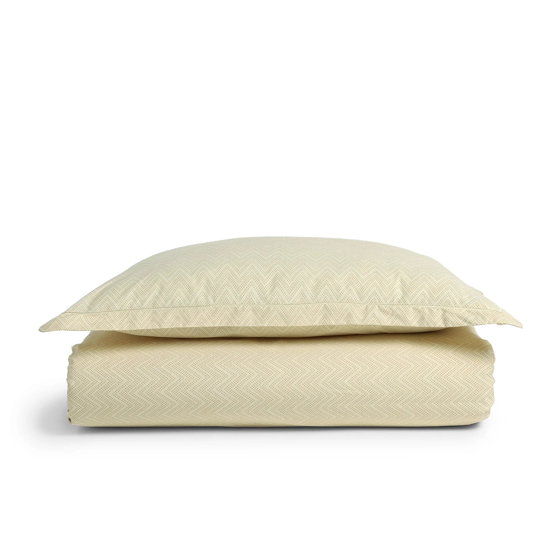 Threadscapes Printed Bedsheet Set-Beige Beige / Single