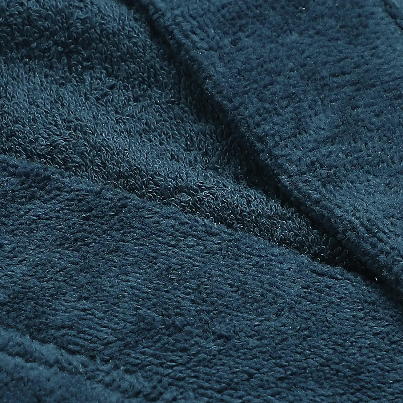 Paleto | Everyday Essentials Cozy Fit Absorbent Cotton Bathrobe Navy Blue / Medium