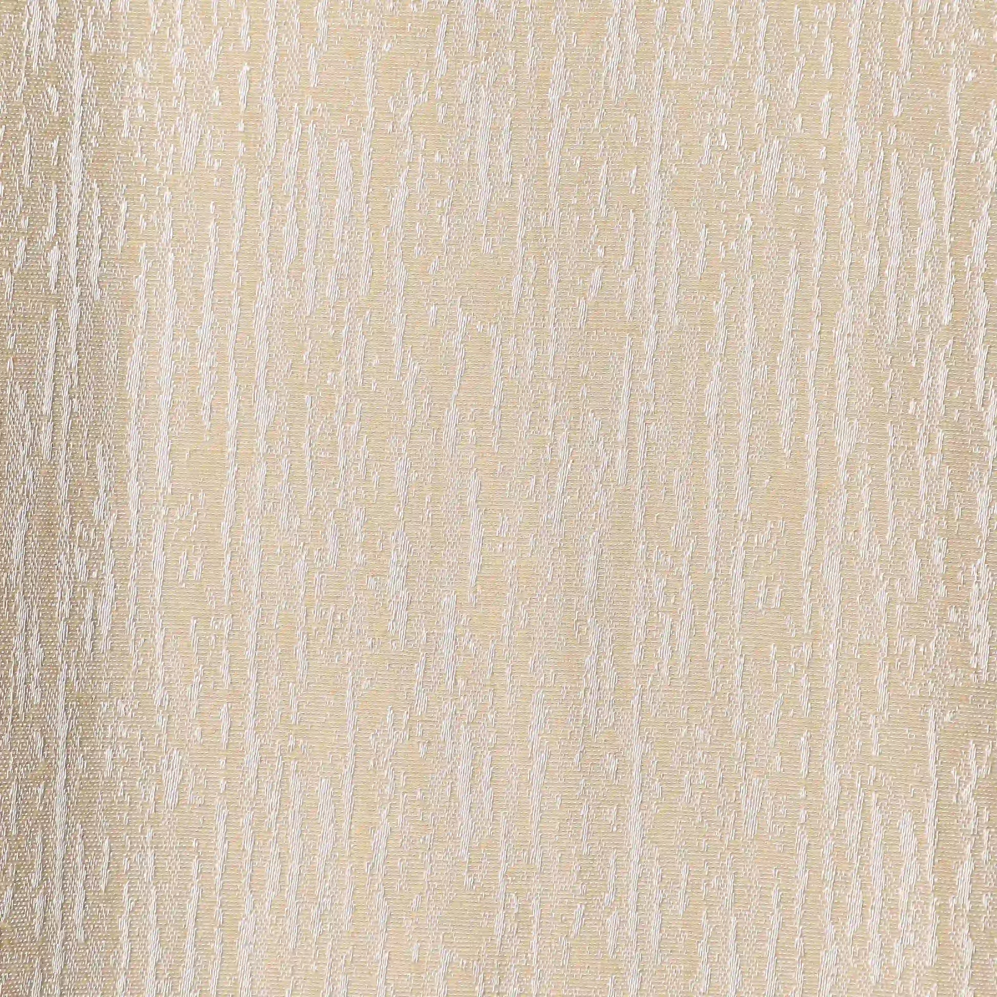 De Jacquard - Classic Set Of 2 Jacquard Readymade Curtains | Woodland Dreams Macaron / Door (7ft X 4.4ft)