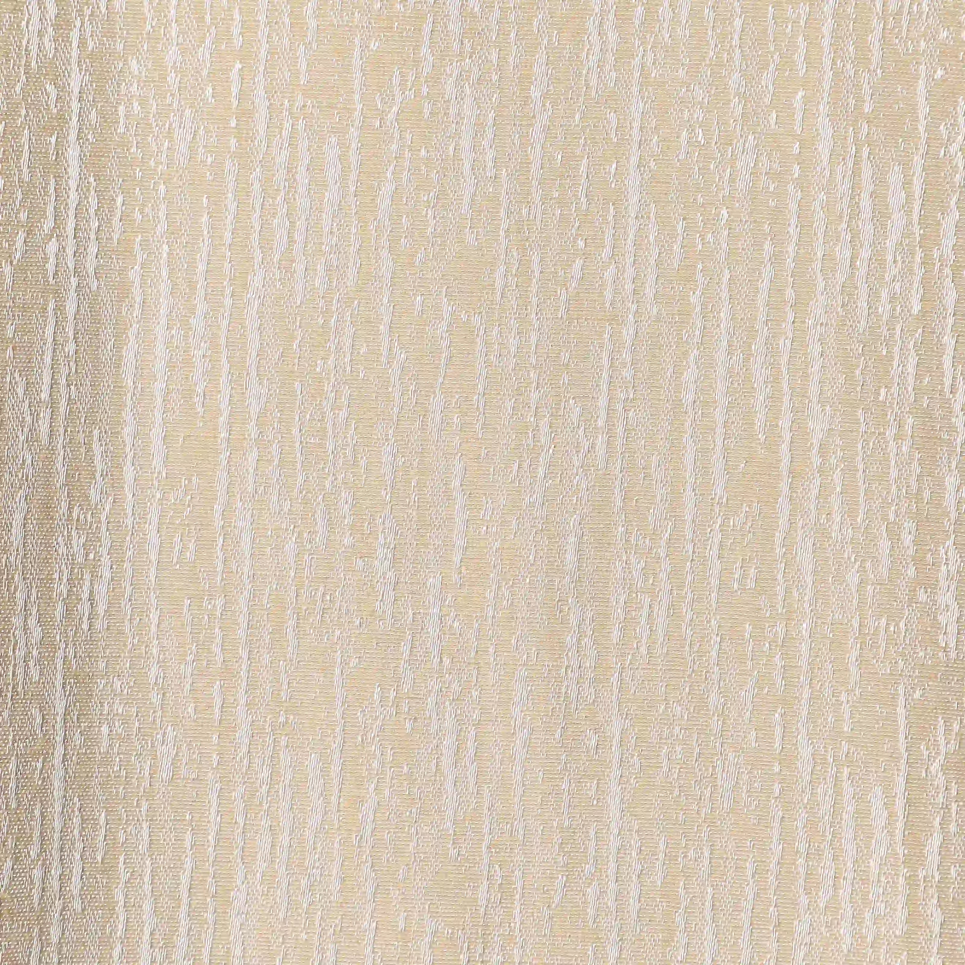 De Jacquard - Classic Set Of 2 Jacquard Readymade Curtains | Woodland Dreams Macaron / Door (7ft X 4.4ft)