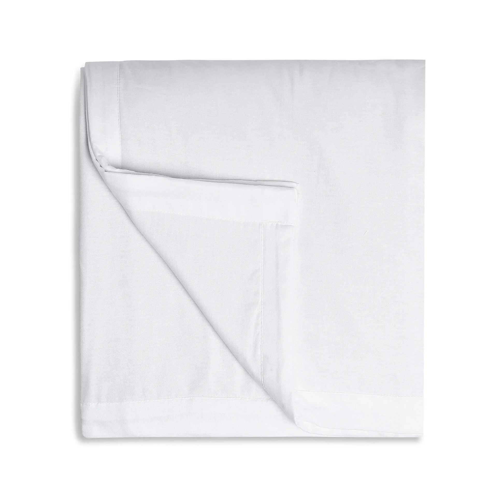 Paleto | Everyday Hues Cotton Solid Dyed Dohar with Super Soft Flannel Layering-White White / Double