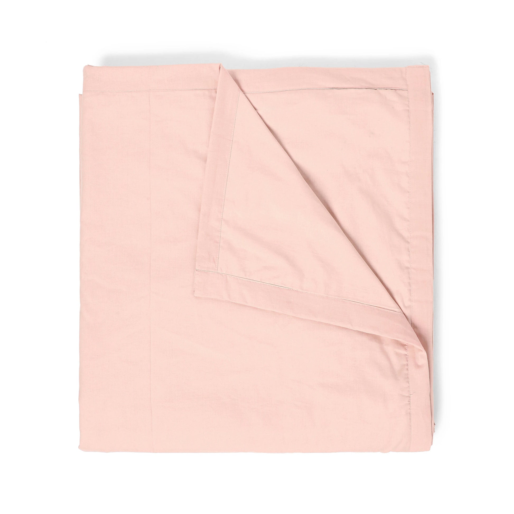Paleto | Everyday Hues Cotton Solid Dyed Dohar with Super Soft Flannel Layering-Veiled Rose Veiled Rose / Single