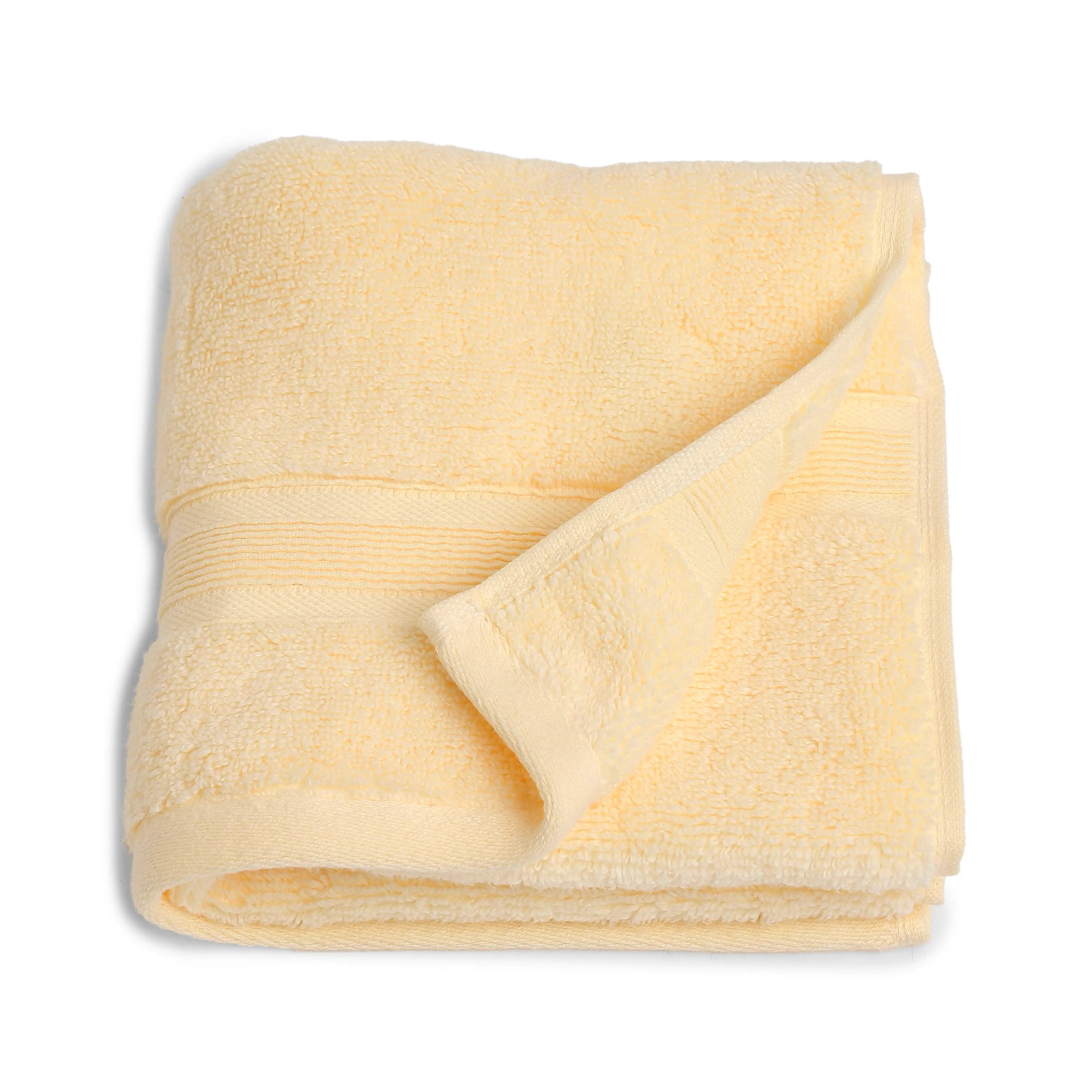 Pelushe Zero Twist 100% Cotton Hand Towel Buttercream / Hand Towel (40cm x 60cm)