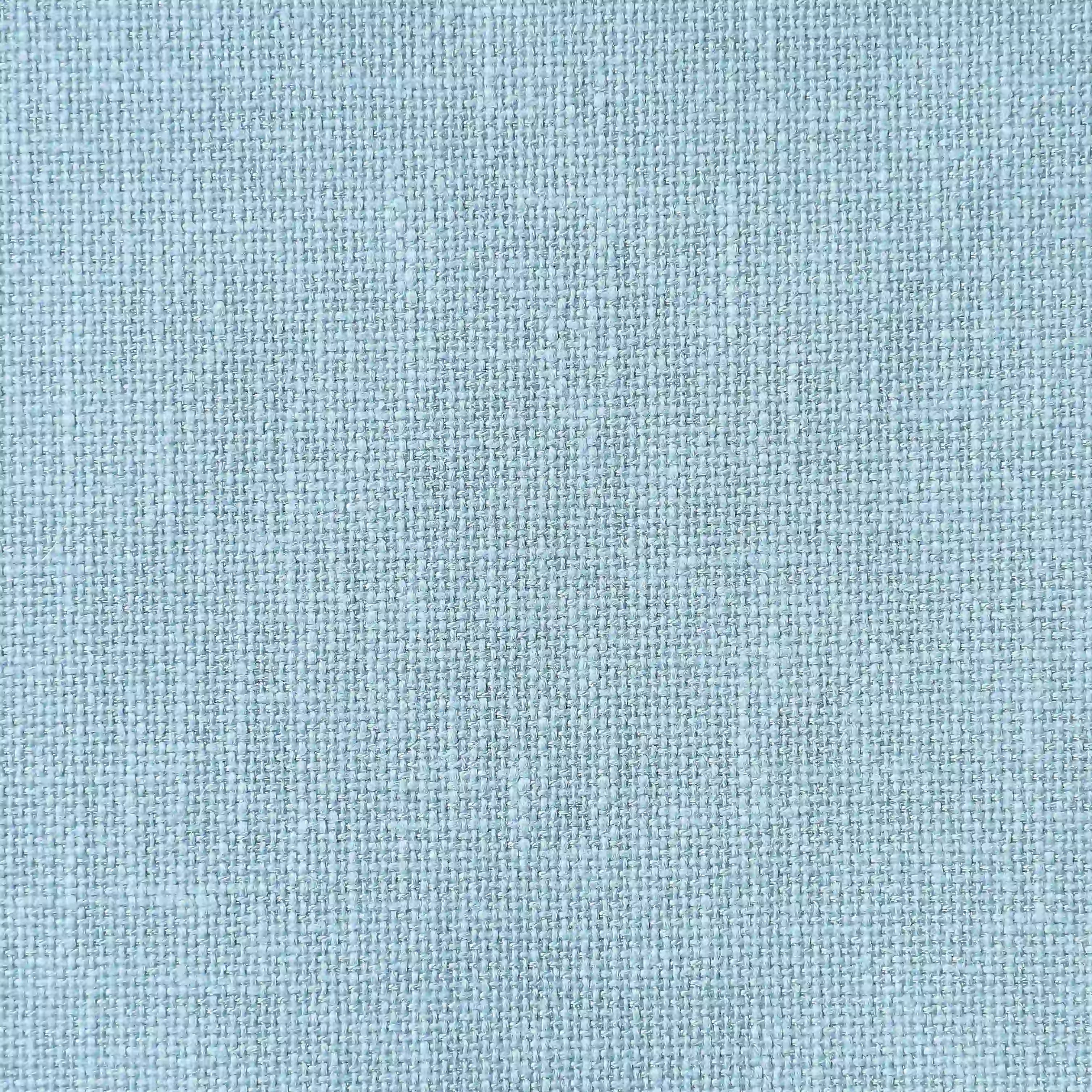 Paleto Set Of 2 Solid Readymade Curtains | Woven Calm Ocean Haze / Door (7ft X 4.4ft)