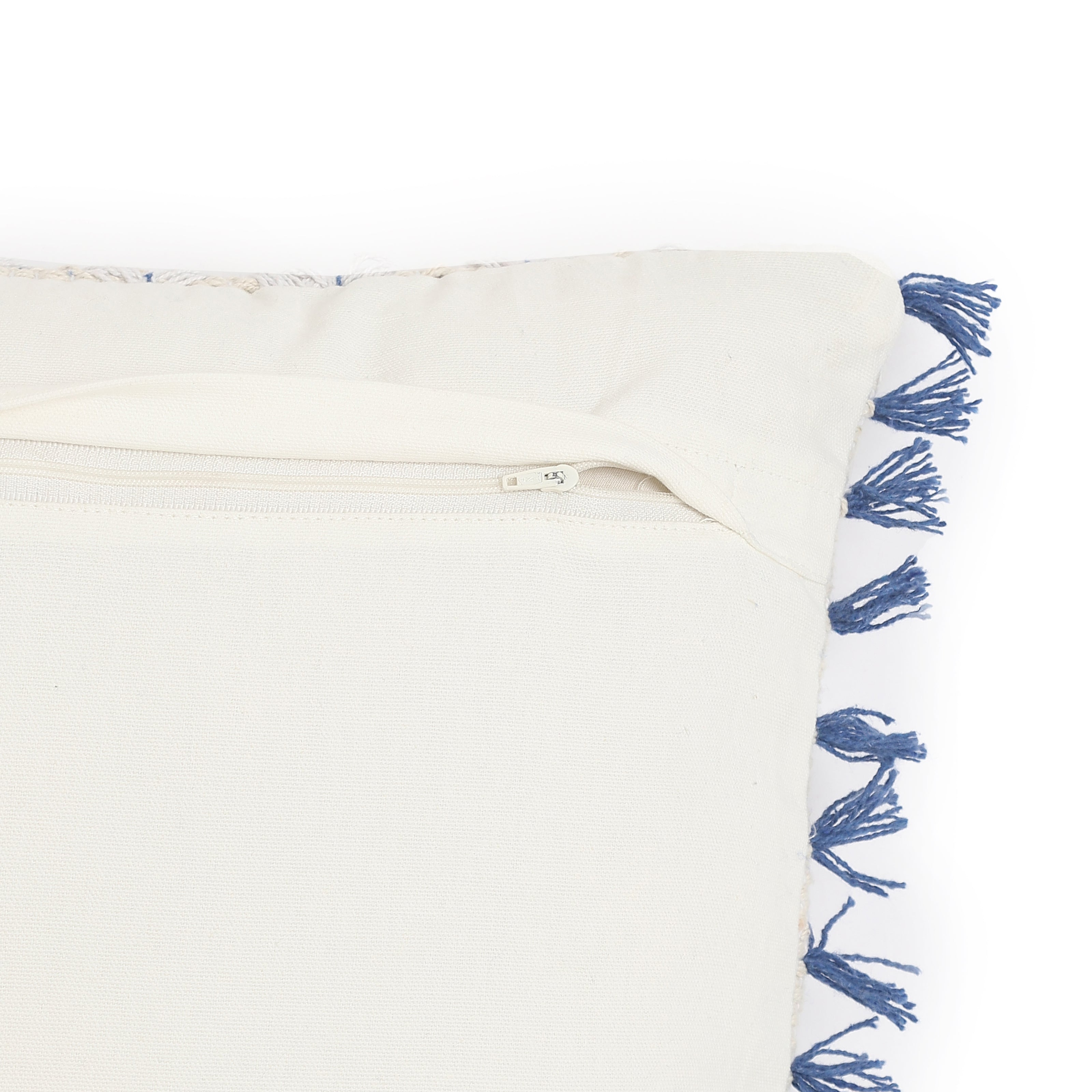 Espricia 100% Cotton Cushion Cover | Dusty Blue