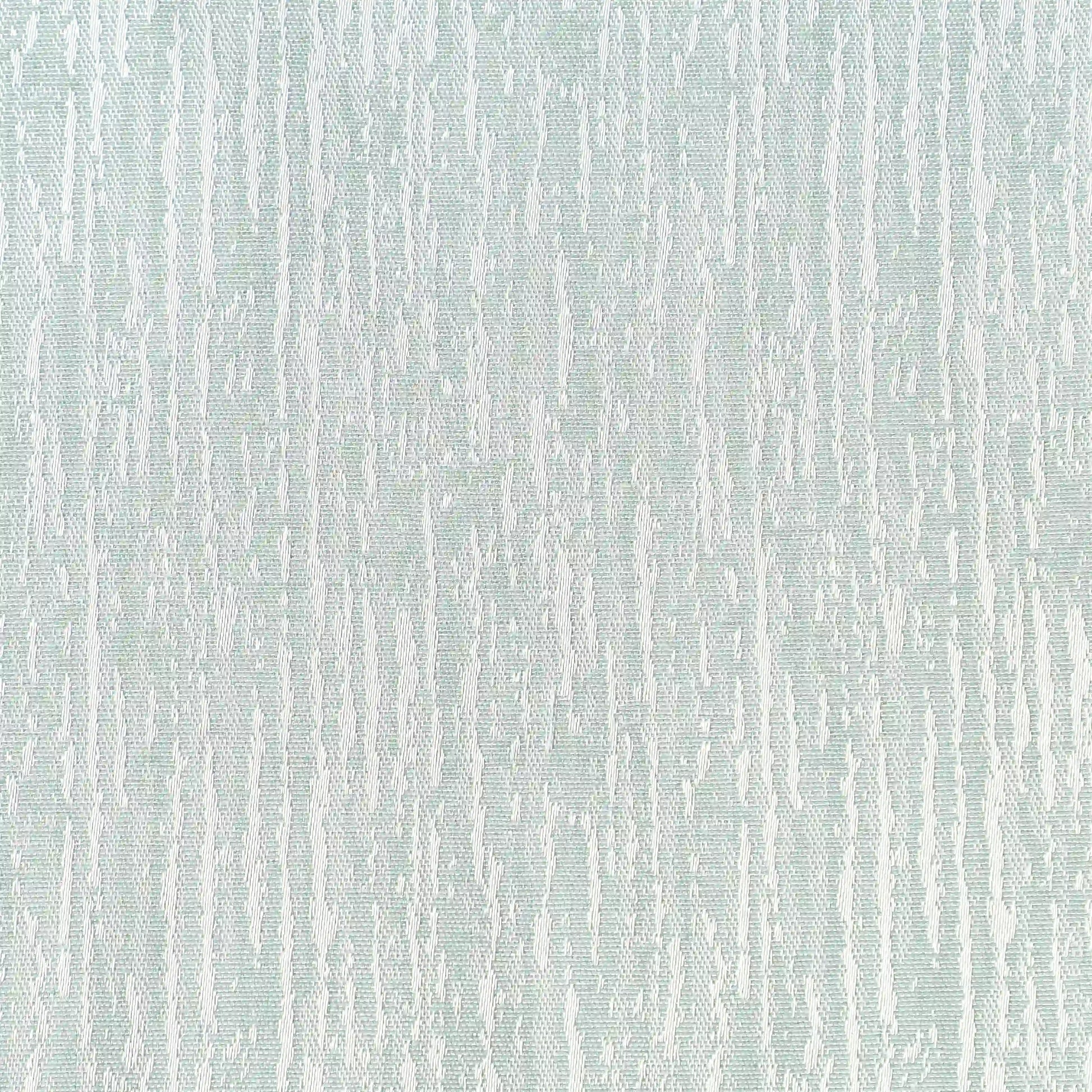 De Jacquard - Classic Set Of 2 Jacquard Readymade Curtains | Woodland Dreams Mint Lagoon / Door-XL (9ft X 4.4ft)