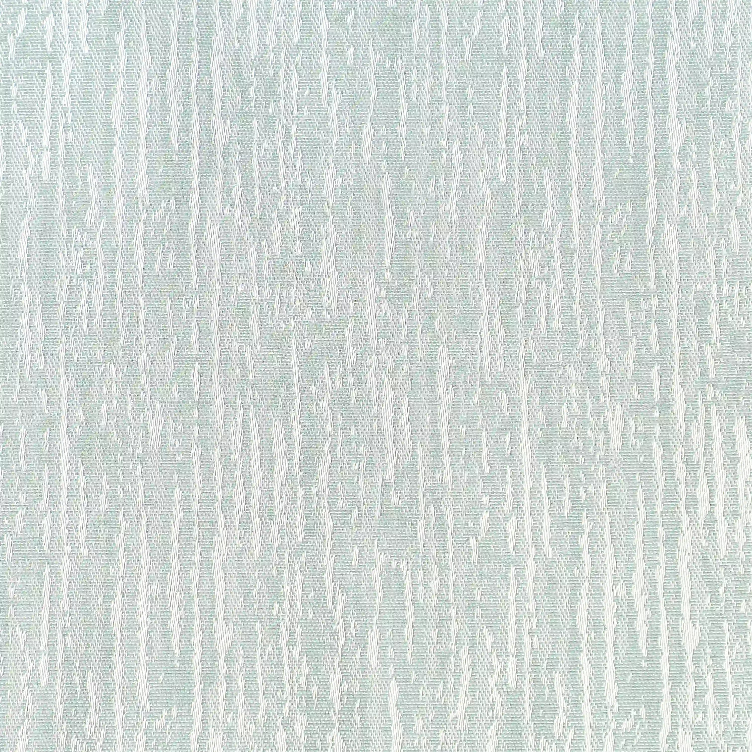 De Jacquard - Classic Set Of 2 Jacquard Readymade Curtains | Woodland Dreams Mint Lagoon / Door-XL (9ft X 4.4ft)