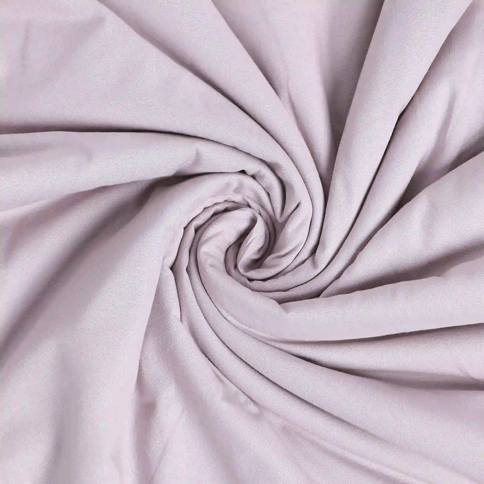 Paleto | Everyday Hues Cotton Solid Dyed Dohar with Super Soft Flannel Layering-Grey Lavender Grey Lavender / Double